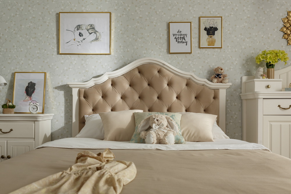 Кровать Айно №18 с мягким изголовьем 900 х 2000