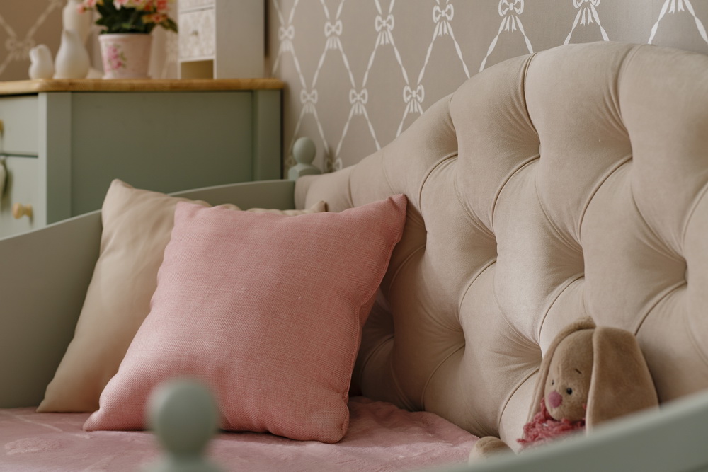 Тахта Айно №8 с мягким изголовьем с ящиками  800х1600