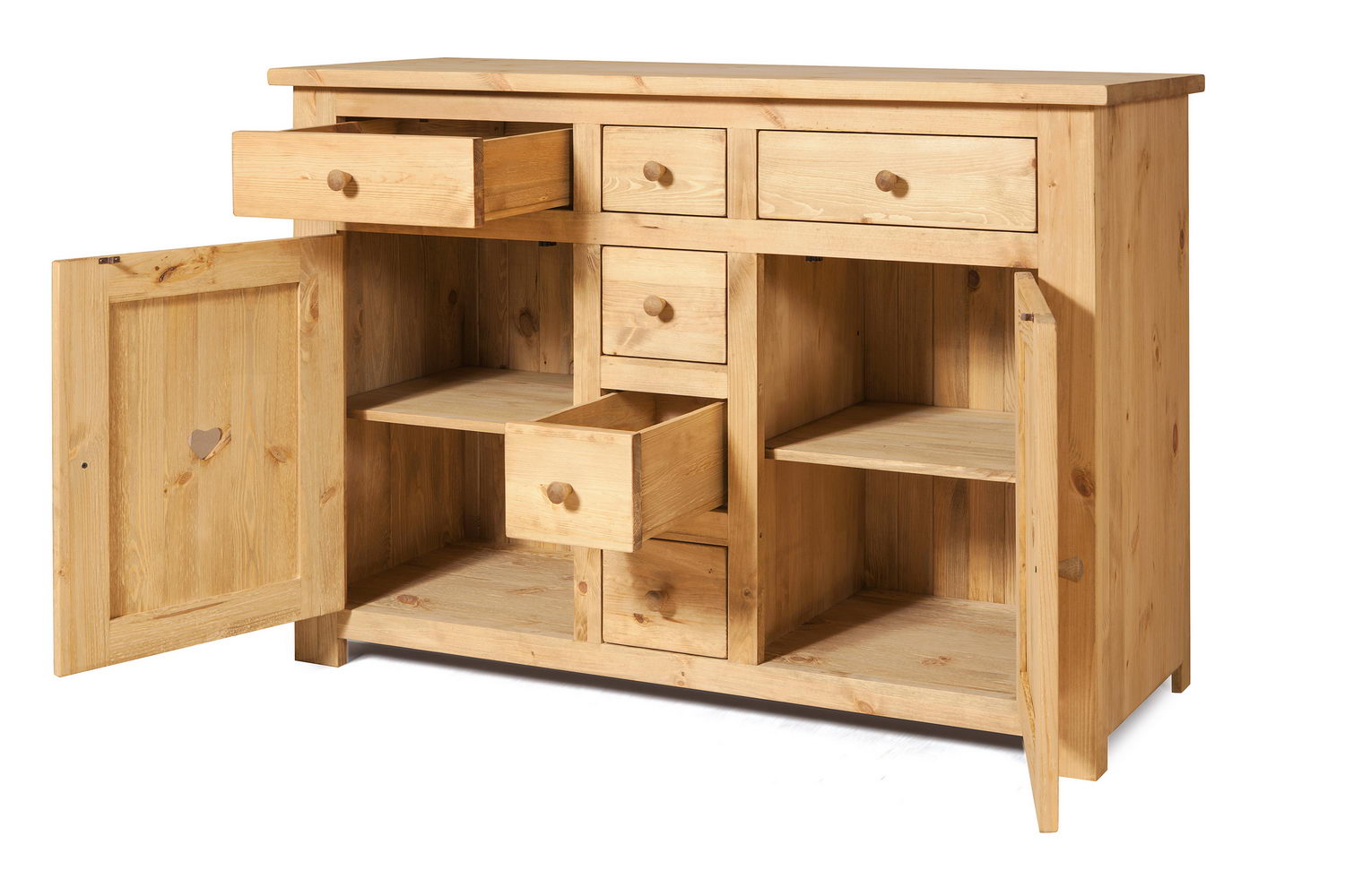  Тумба с 6 ящиками сосна  Арль KTB26