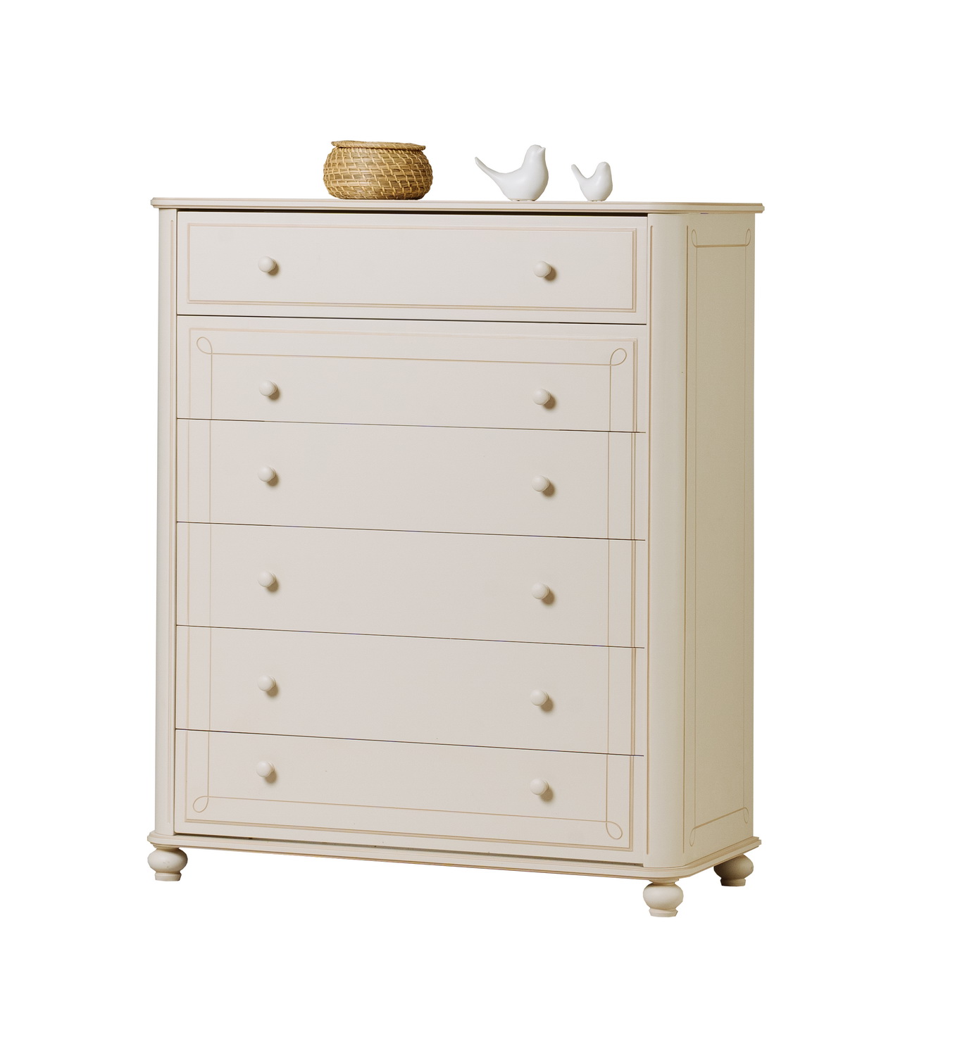 Комод 6 ящиков массив Бетти №8