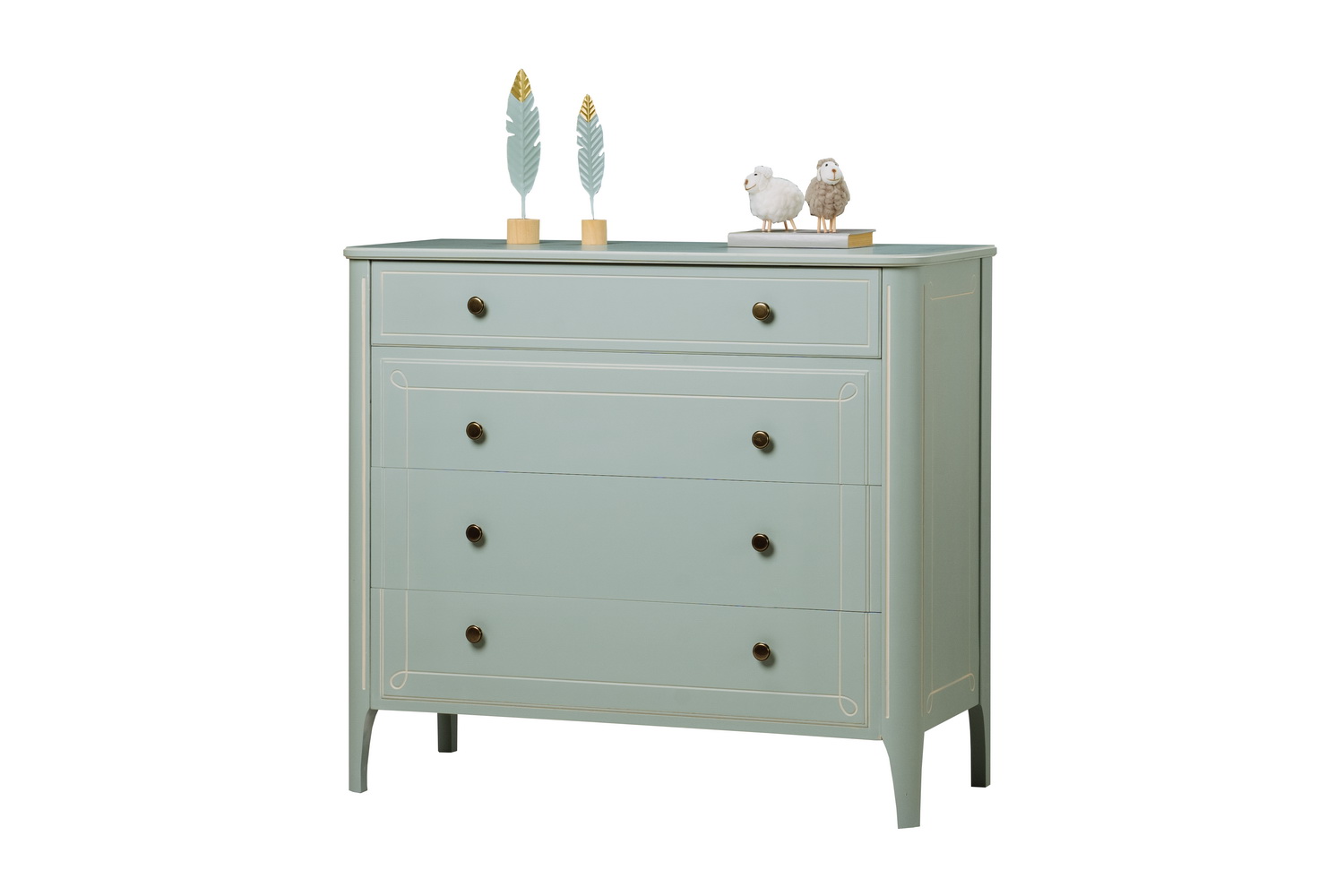 Комод с 4 ящиками массив сосны Бетти №3