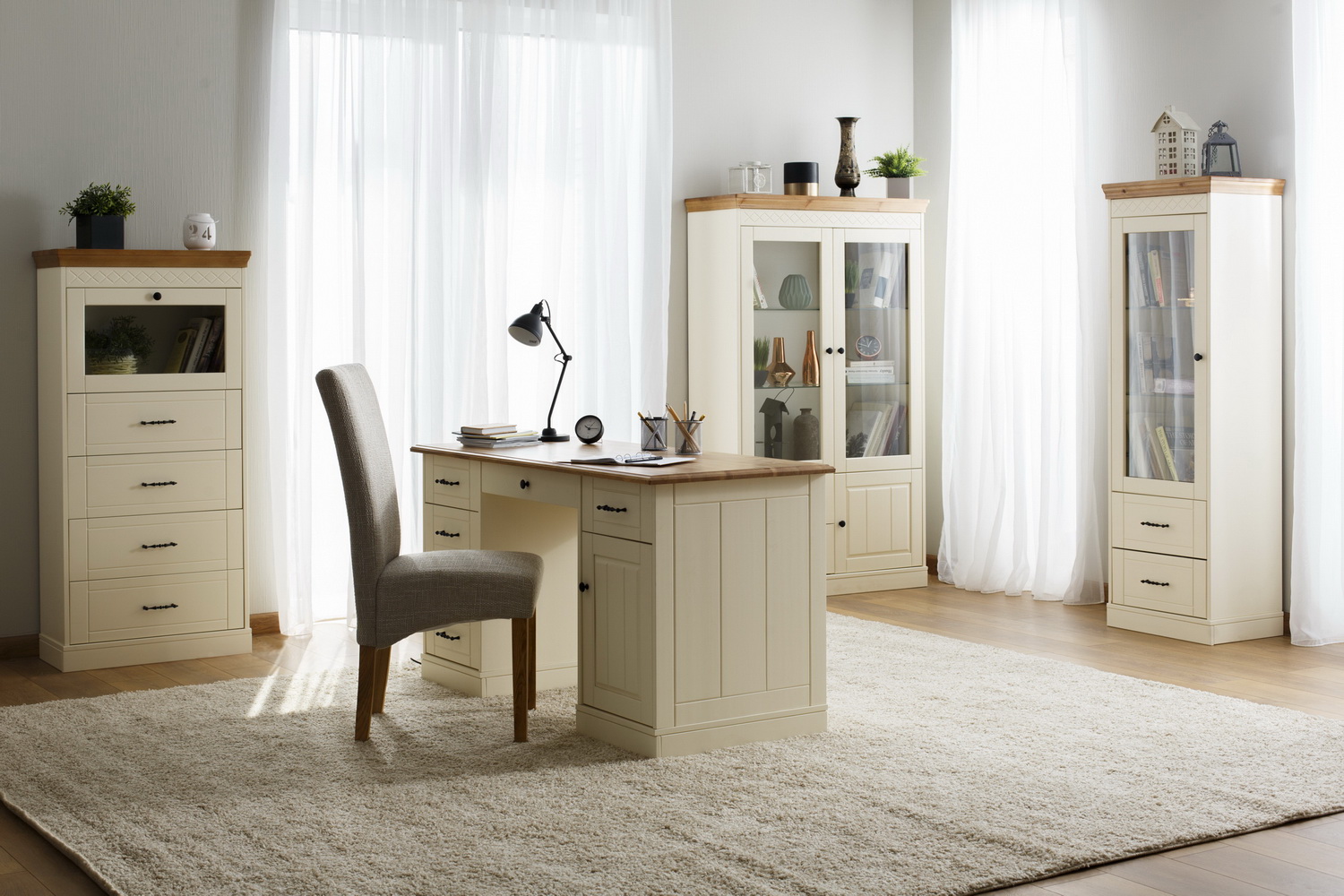 Сервант с 2 ящиками Дания 2-ств №1