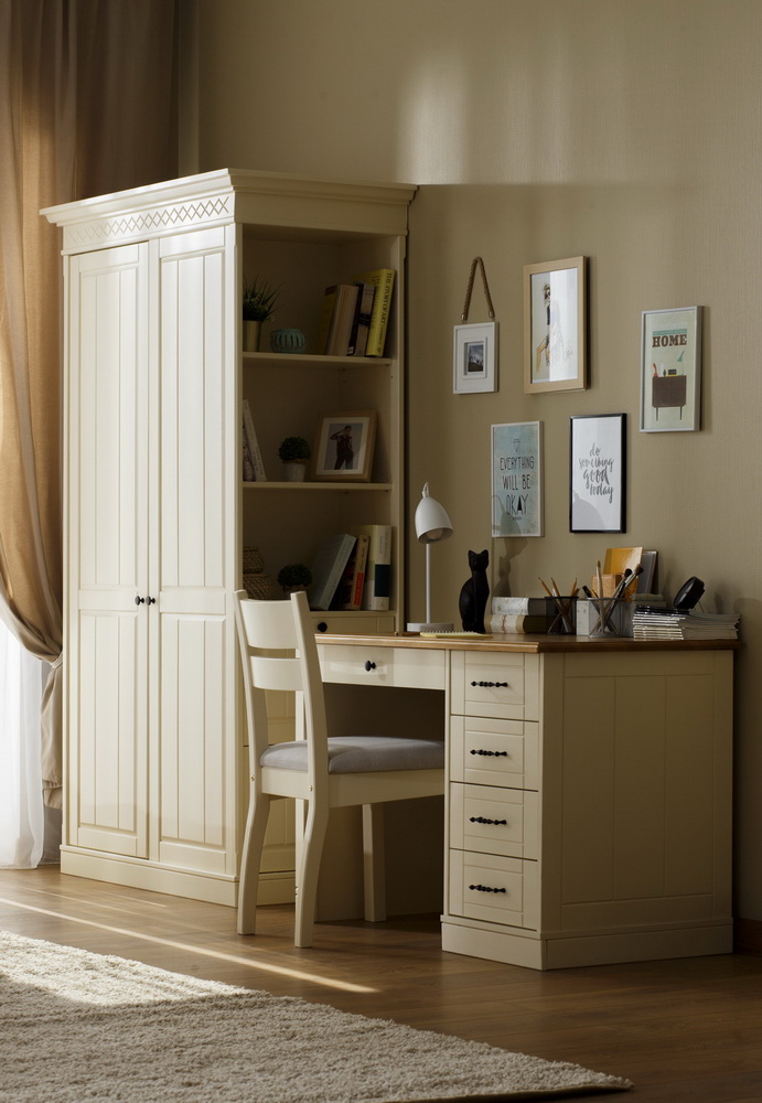 Стол Дания письменный №2 тумба справа