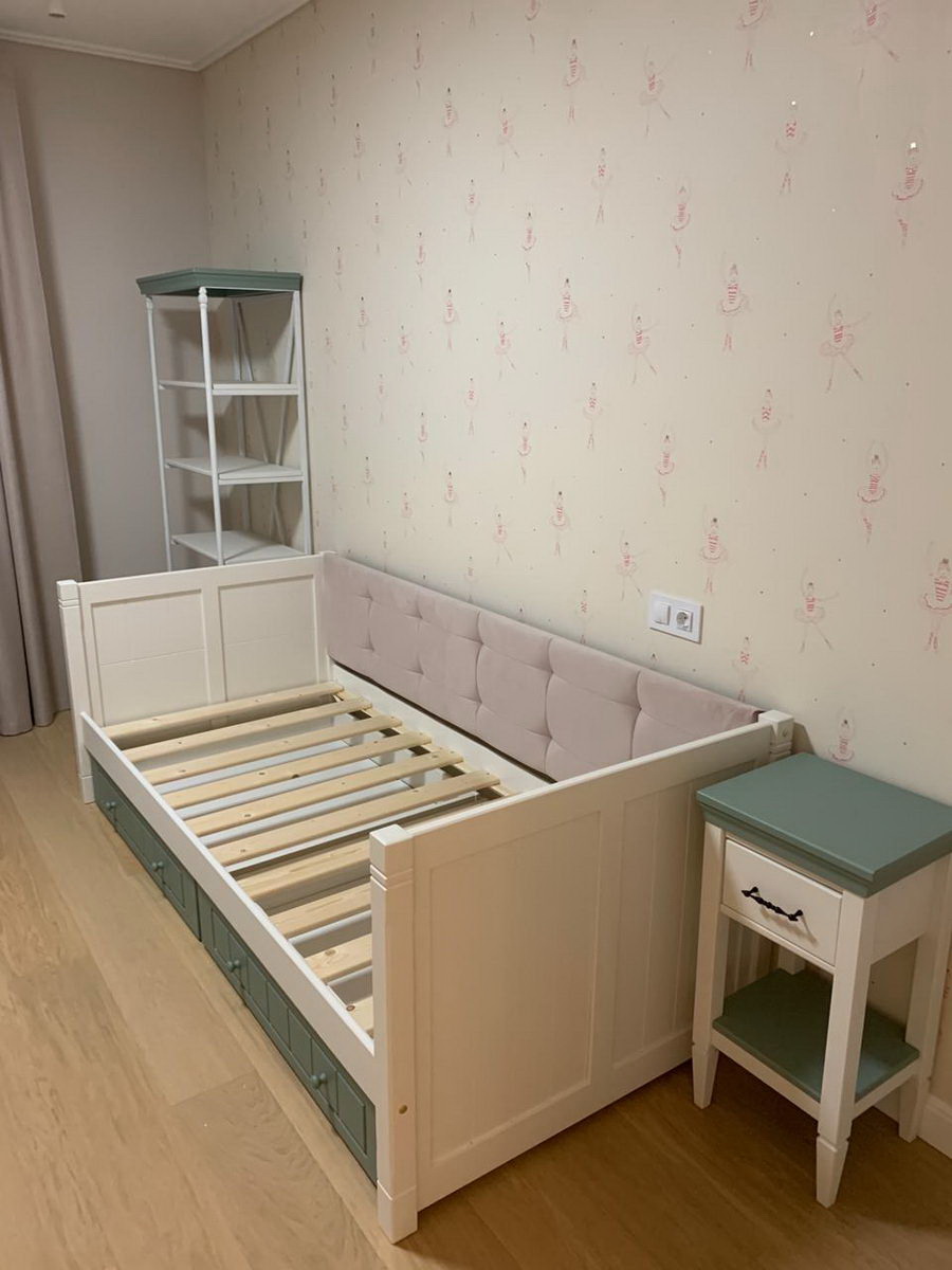 Тахта Дания №3 мягкая 800х2000 с ящиками