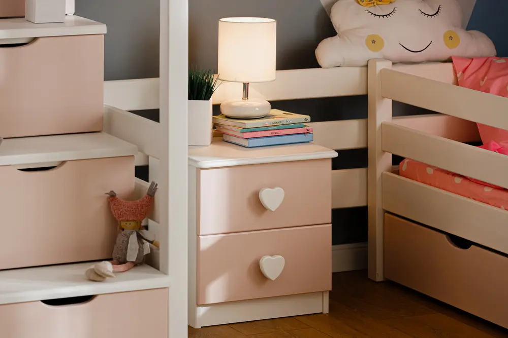 Лесенка комод для двухъярусной кровати ТК