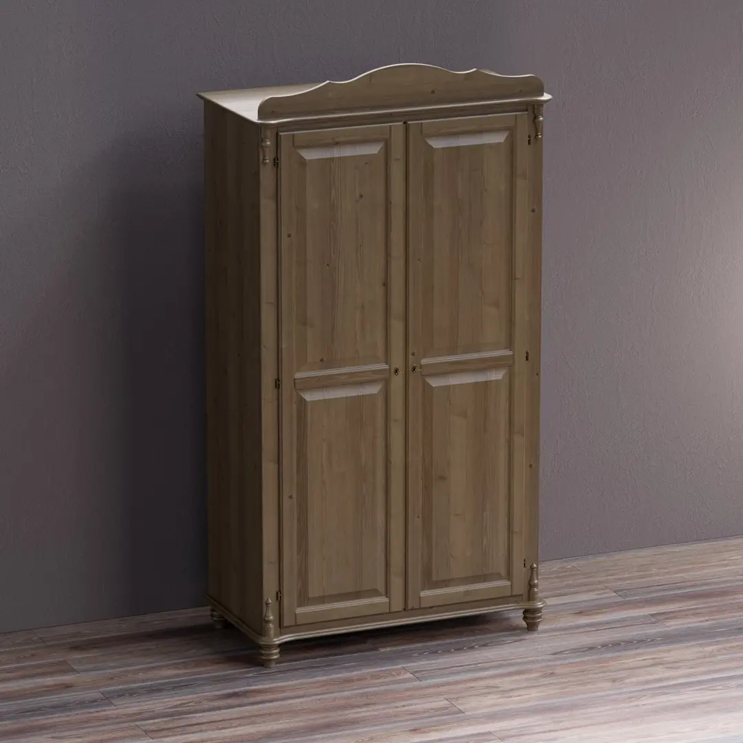 Шкаф Скандия 2-створчатый платяной без ящиков 3.16.02