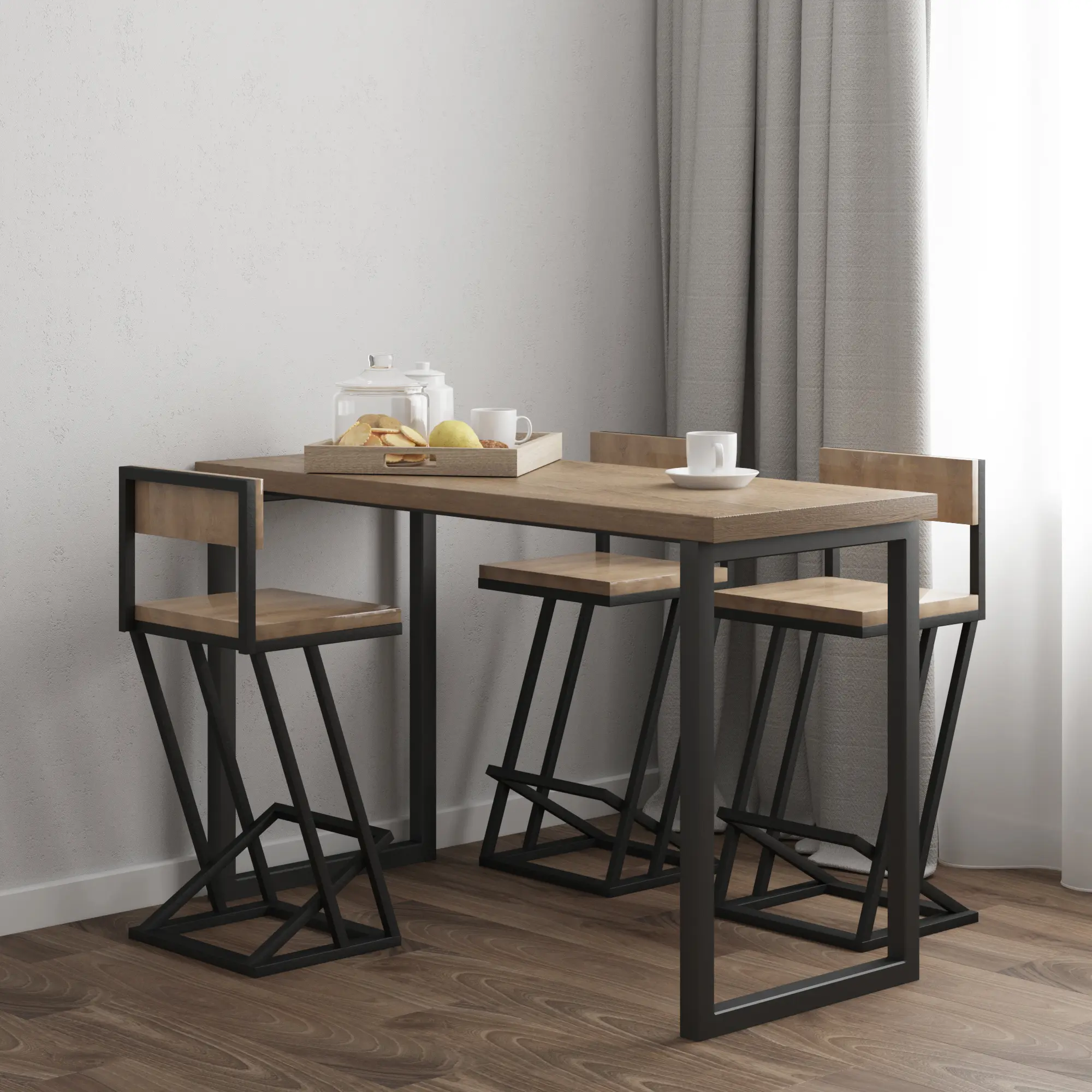 Стул из массива сосны 08-01