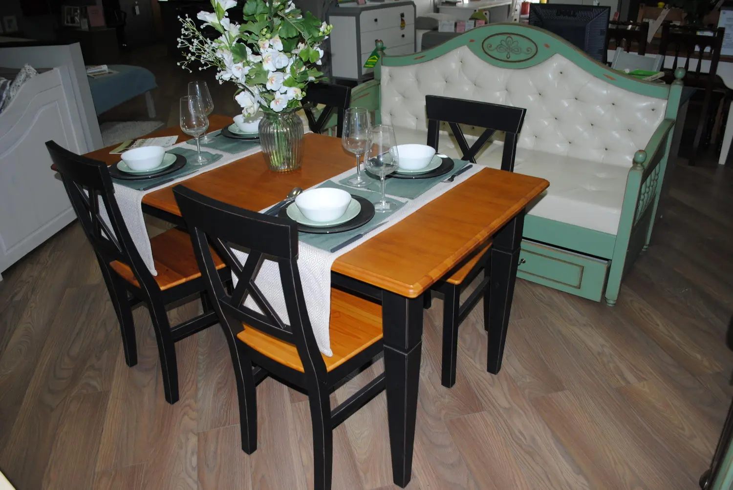 Стол Бьерт обеденный 1-61 1400х800х750 сосна