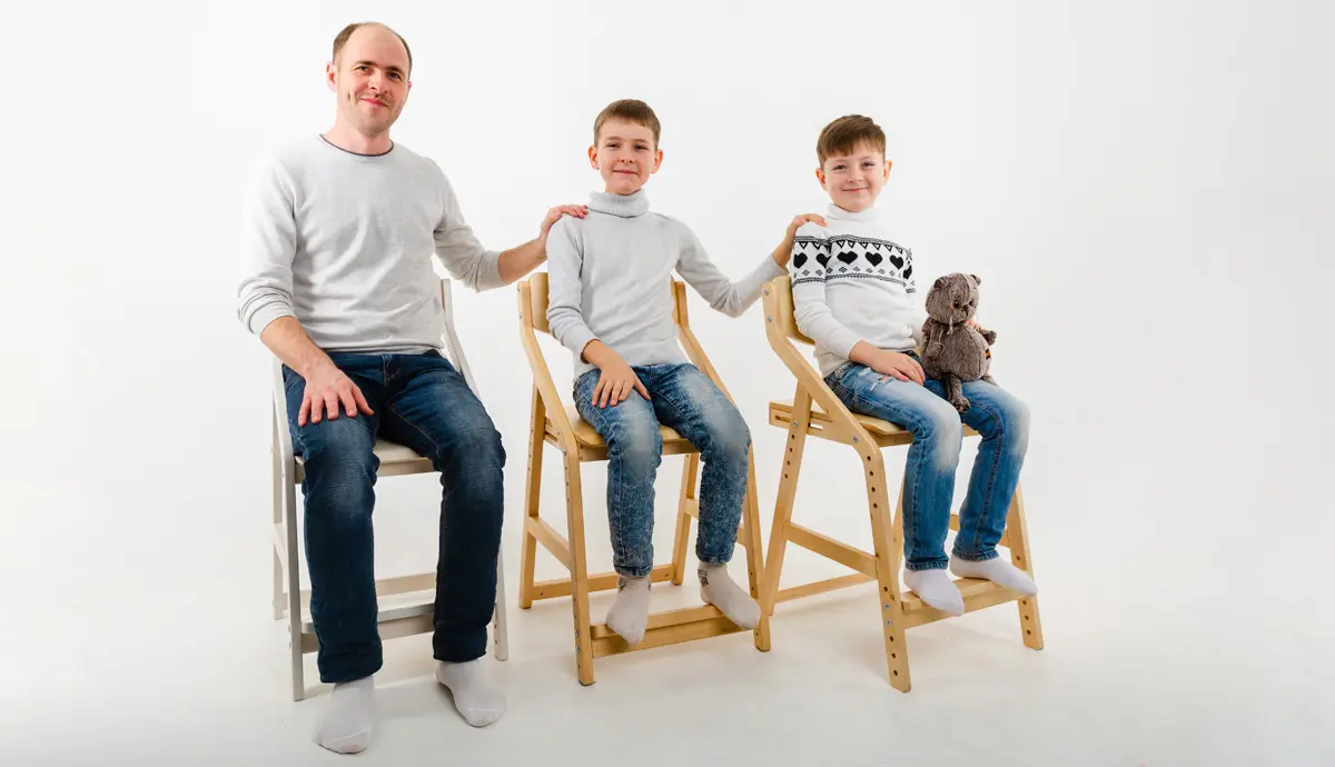 Стул  Rabbit   Wood лак  