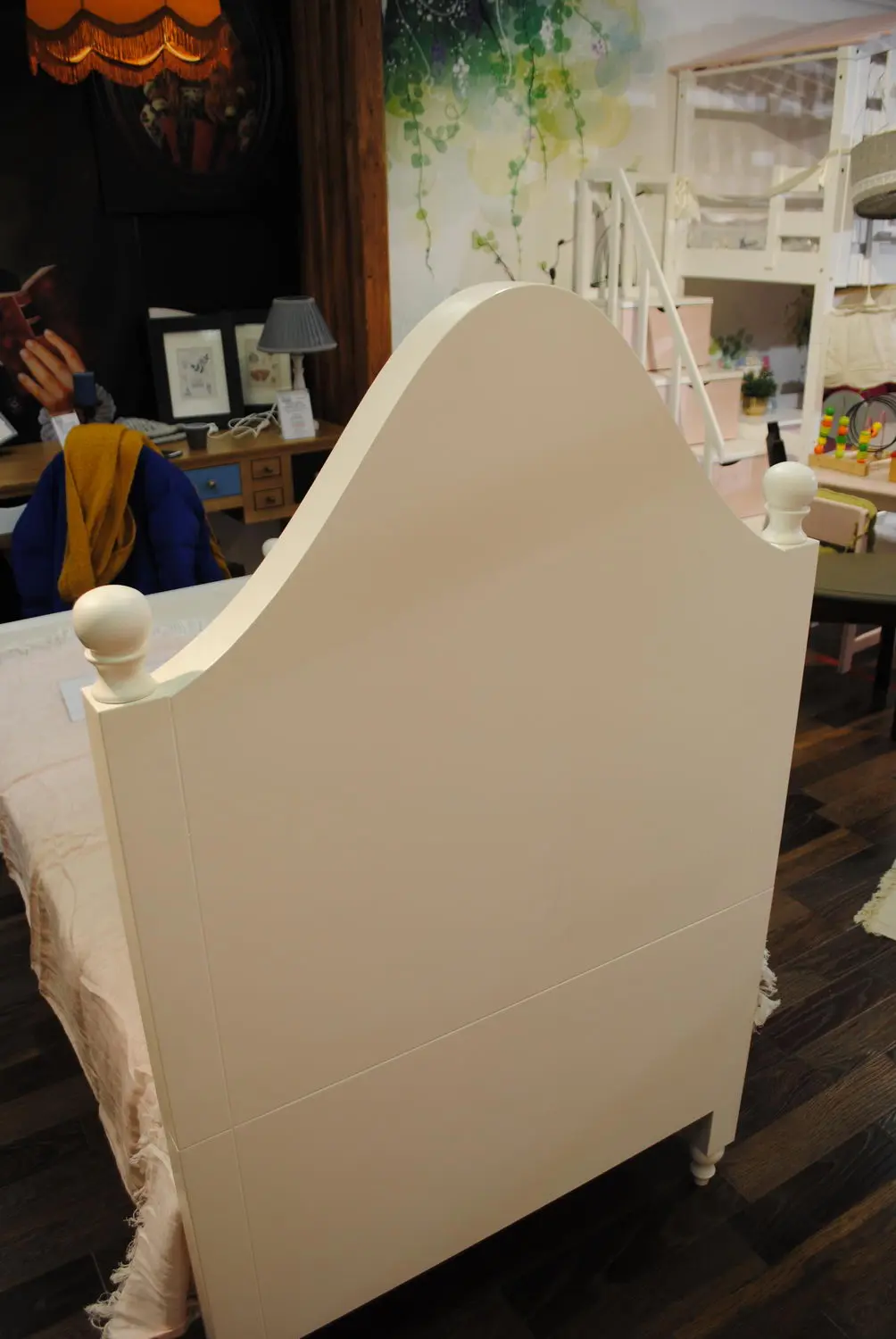 Кровать односпальная массив сосны Odri 800*1600 (выставочный образец)