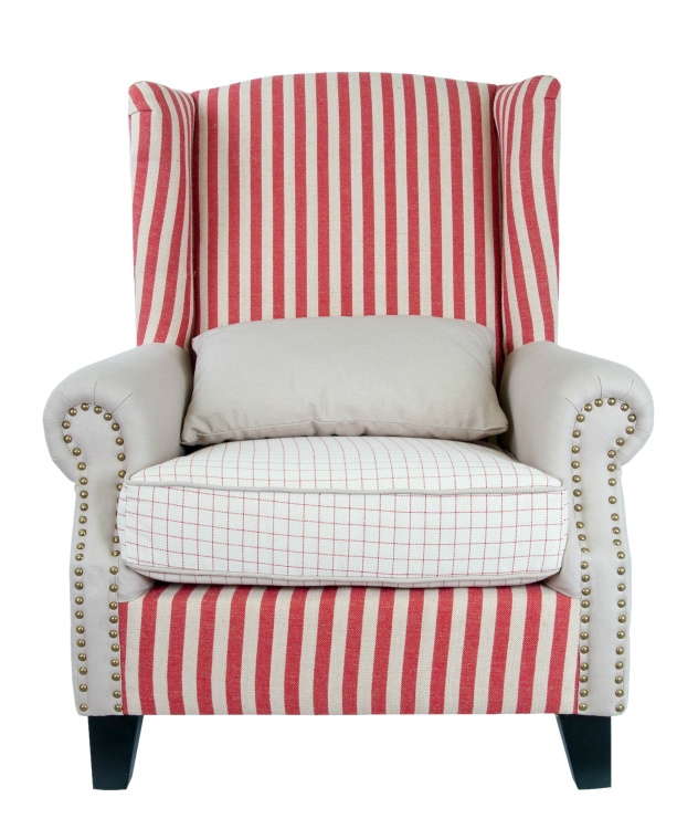 Кресло с пуфом Parris