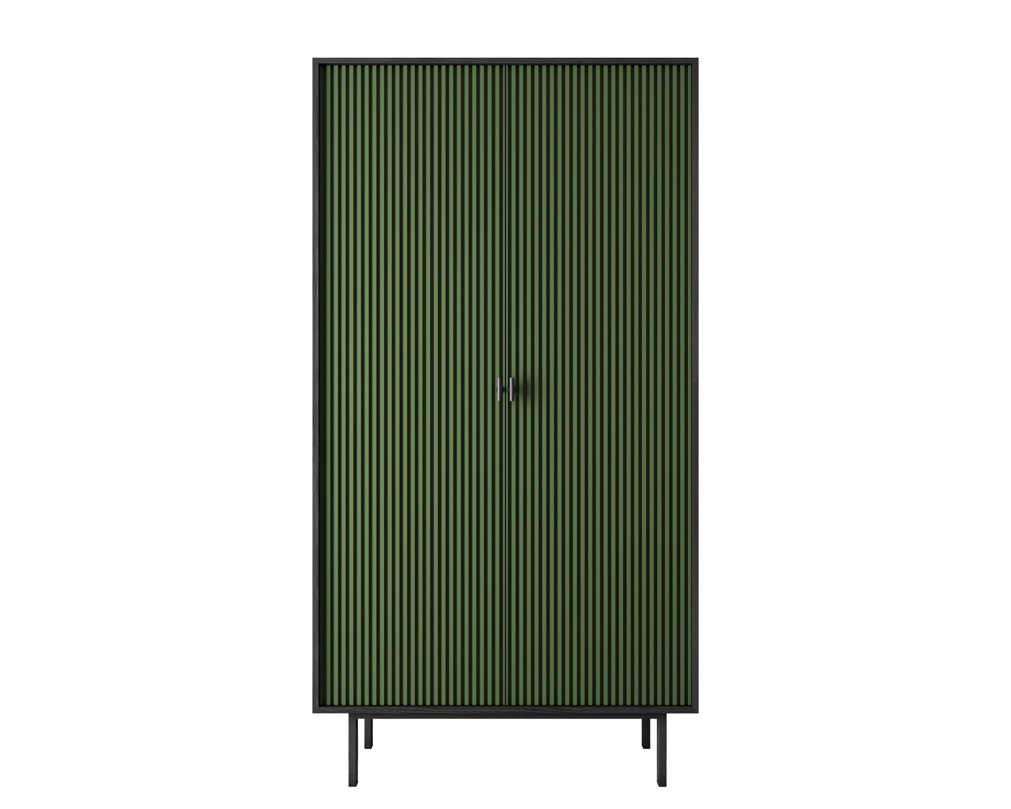 Шкаф двухдверный "Emerson" арт EM091/green/L