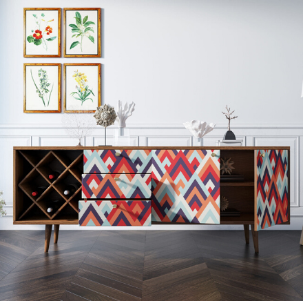 Комод "Berber" удлиненный с бутылочницей