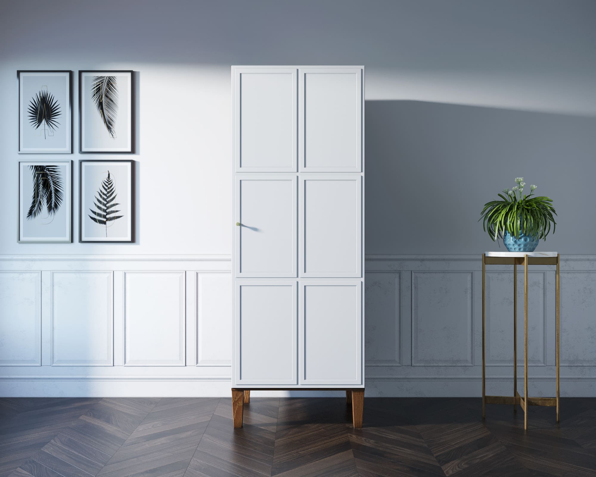 Шкаф массив "Andersen" одностворчатый