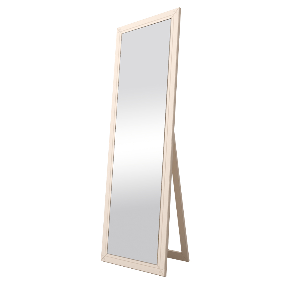 Напольное зеркало массив "Rome" бежевое