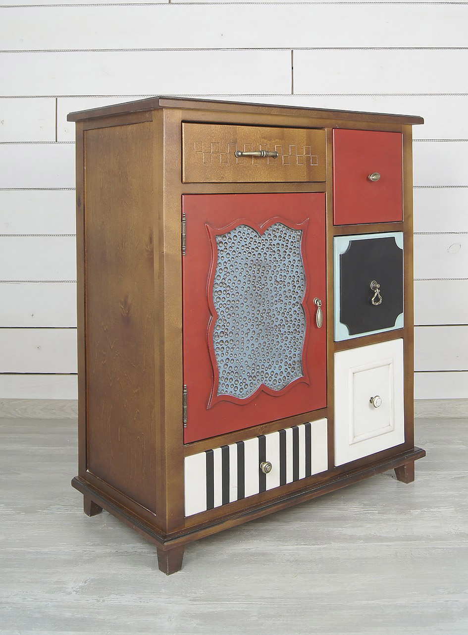 Комод универсальный с ящиками «Gouache Birch» арт M10595ETG/1