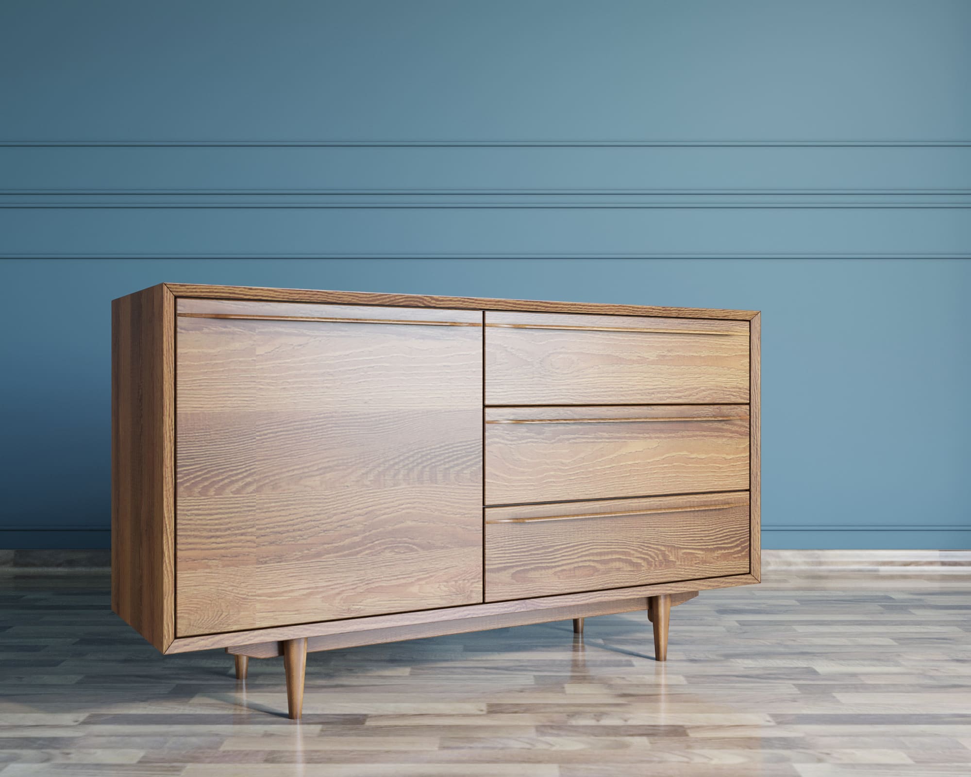 Комод "Bruni" с ящиками и дверкой