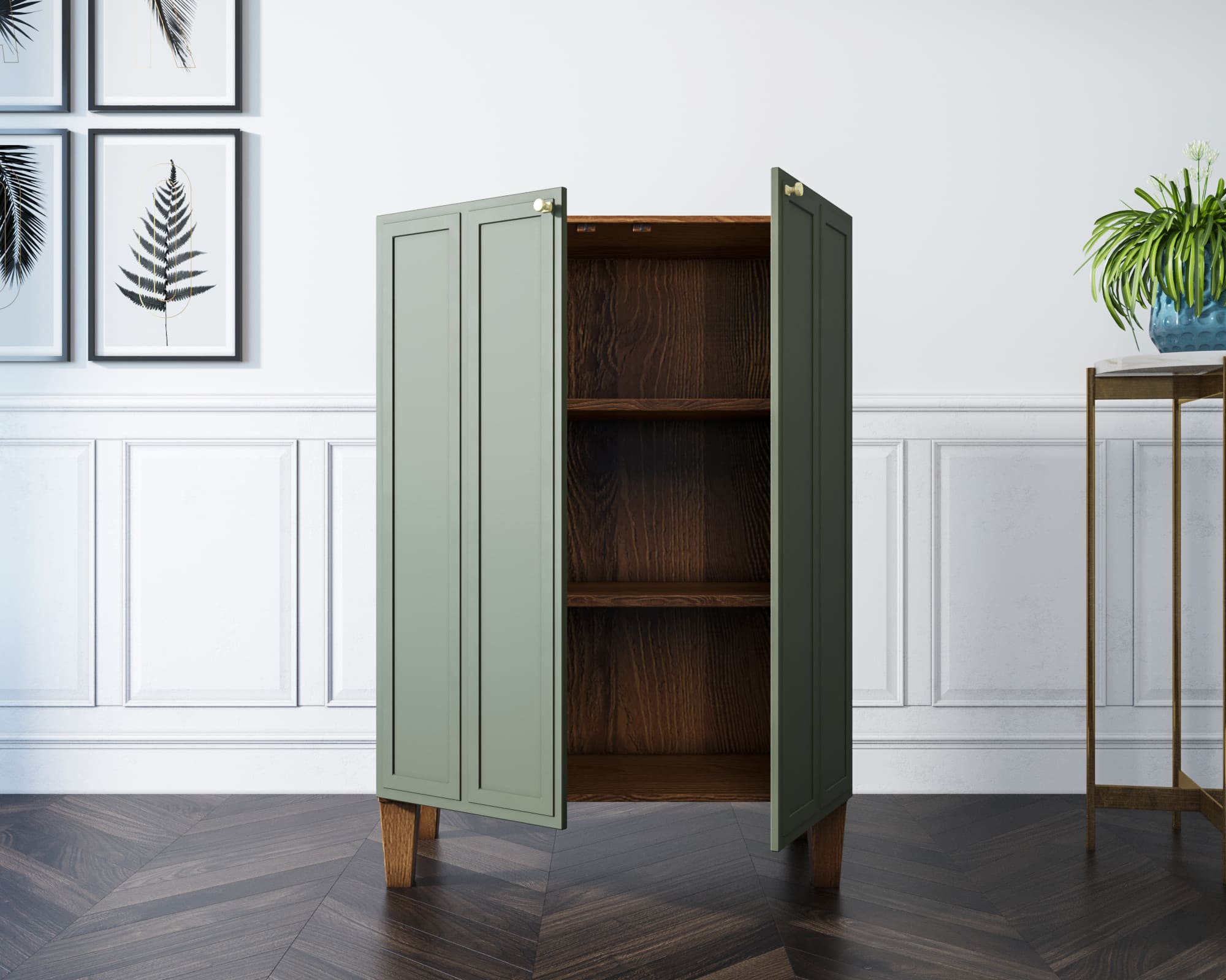 Шкаф-буфет массив "Andersen" малый