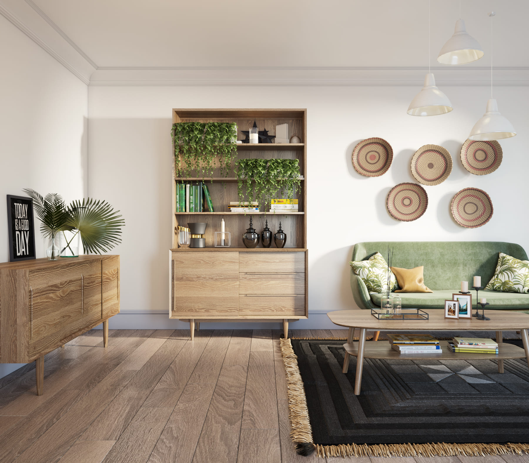 Журнальный стол в Скандинавском стиле "Bruni"