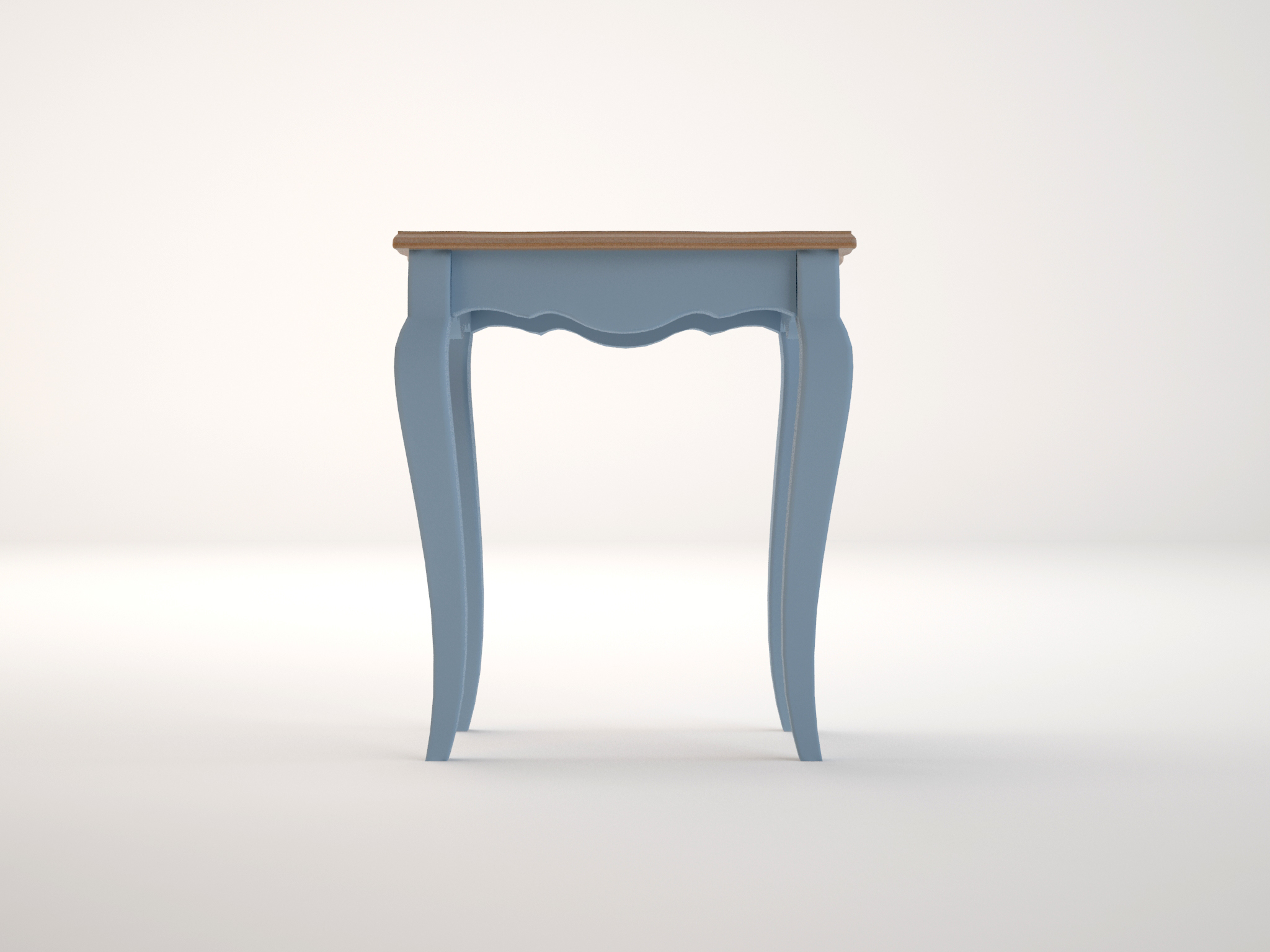 Табурет "Leontina Blue" с твердым сидением