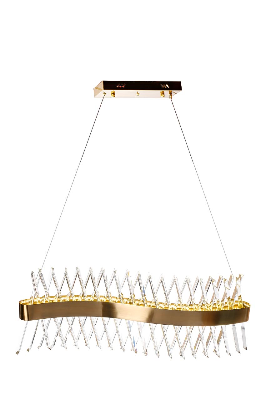 62GDW-913-800 Люстра Wave 80*30см