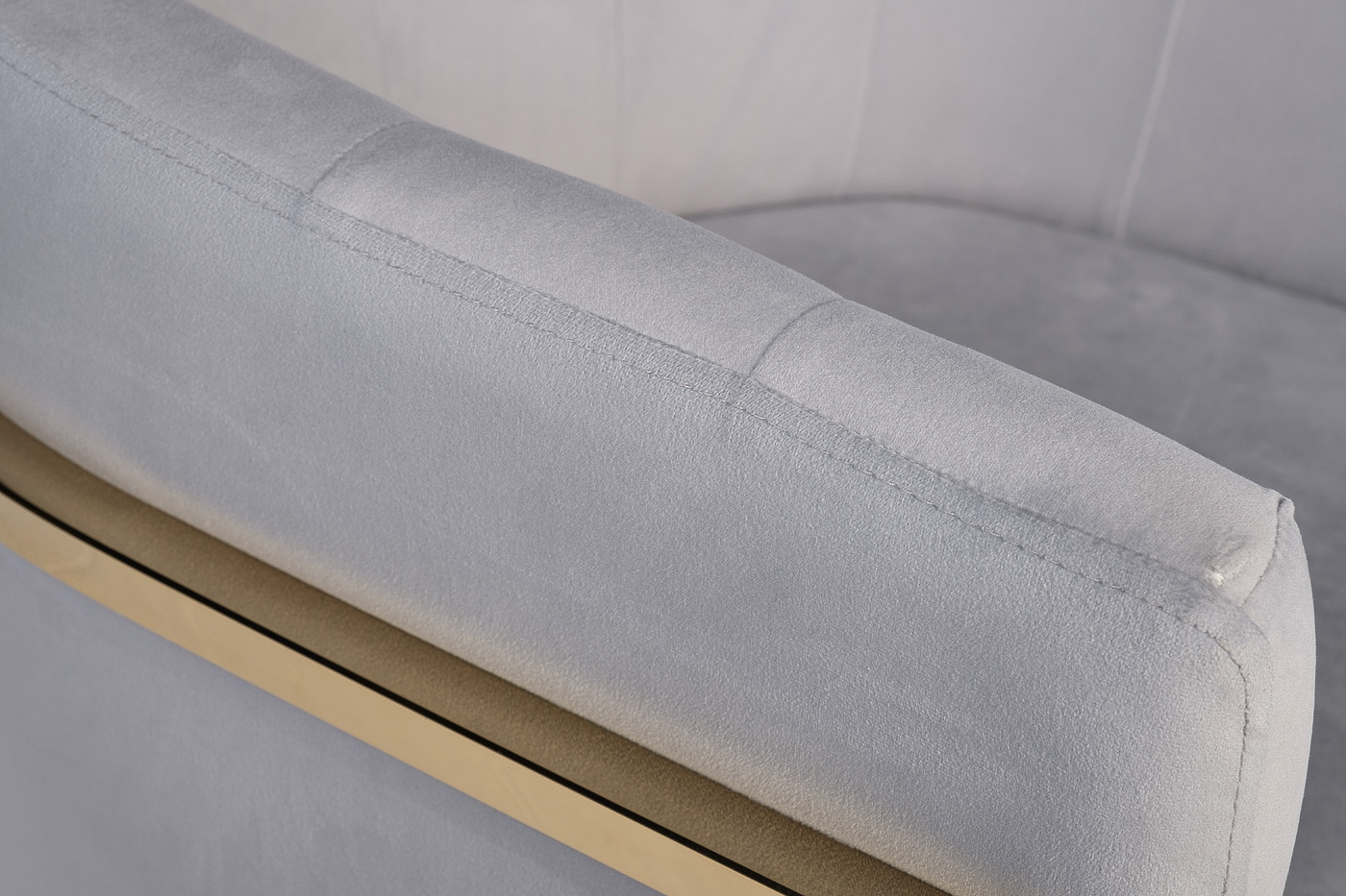 30C-DX-2010-1 LBG Кресло, велюр серо-голубой