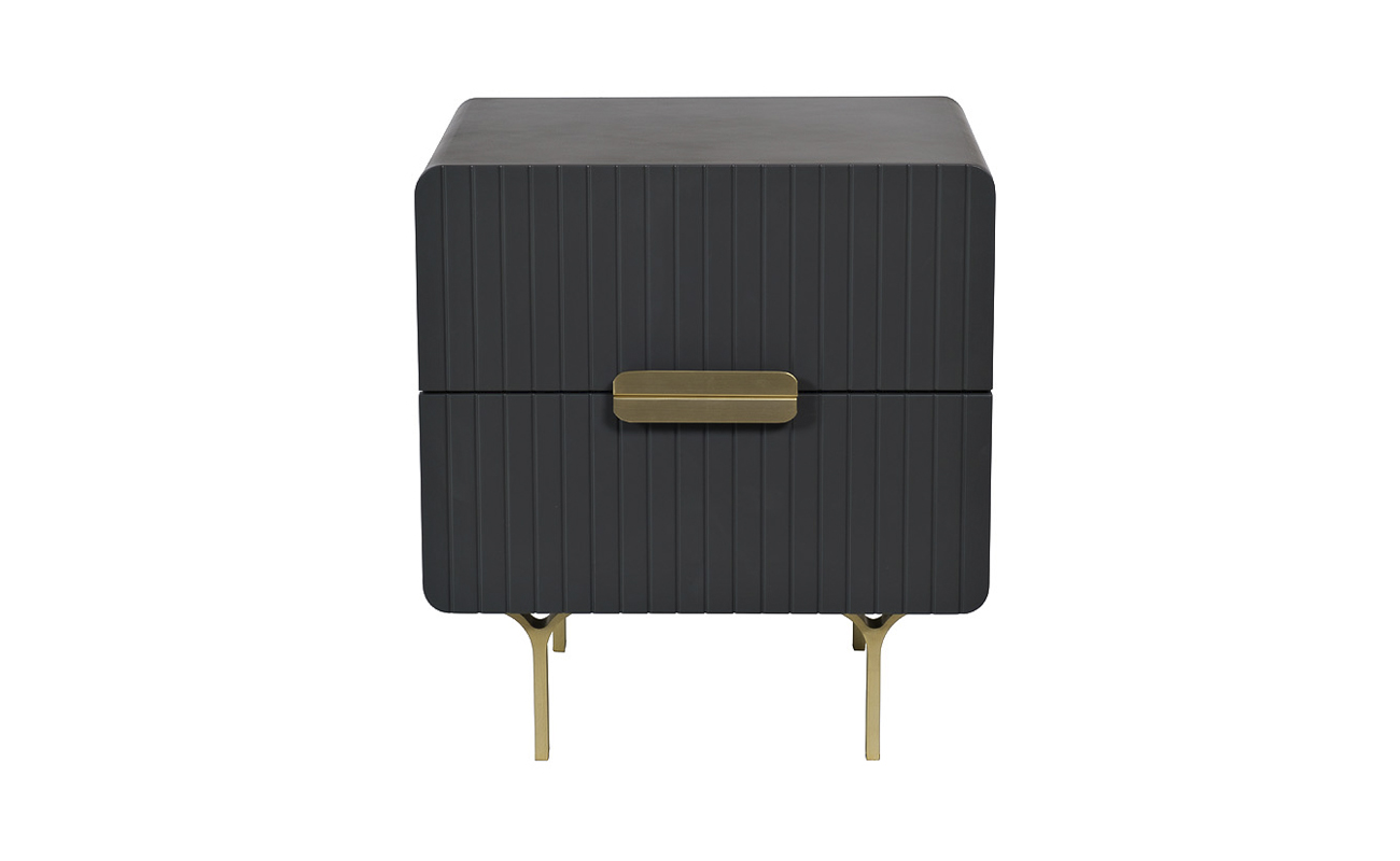 40AD-CB0005A Тумбочка серая