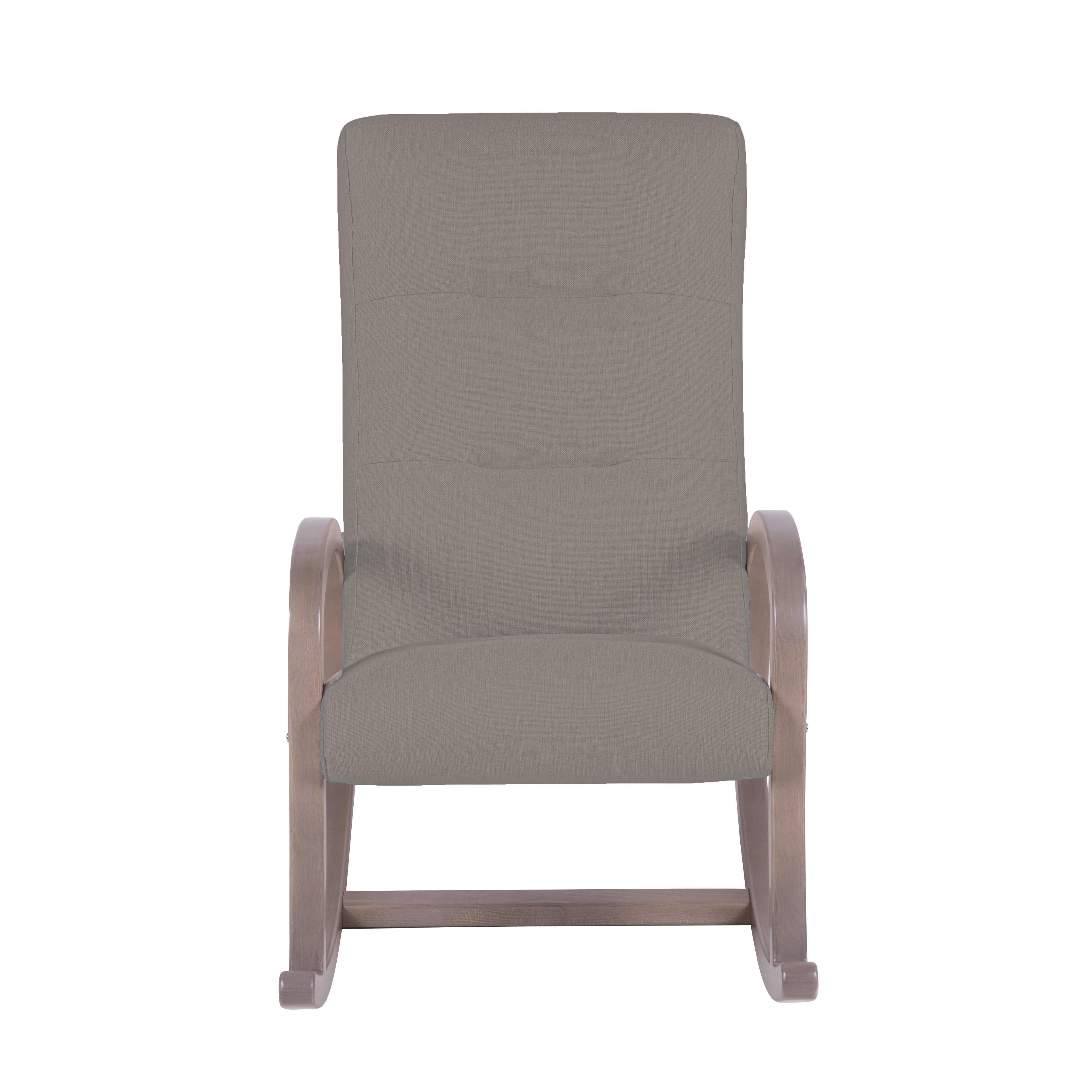 кресло-качалка Камея  фреш 04 бежевый каркас  Шимо