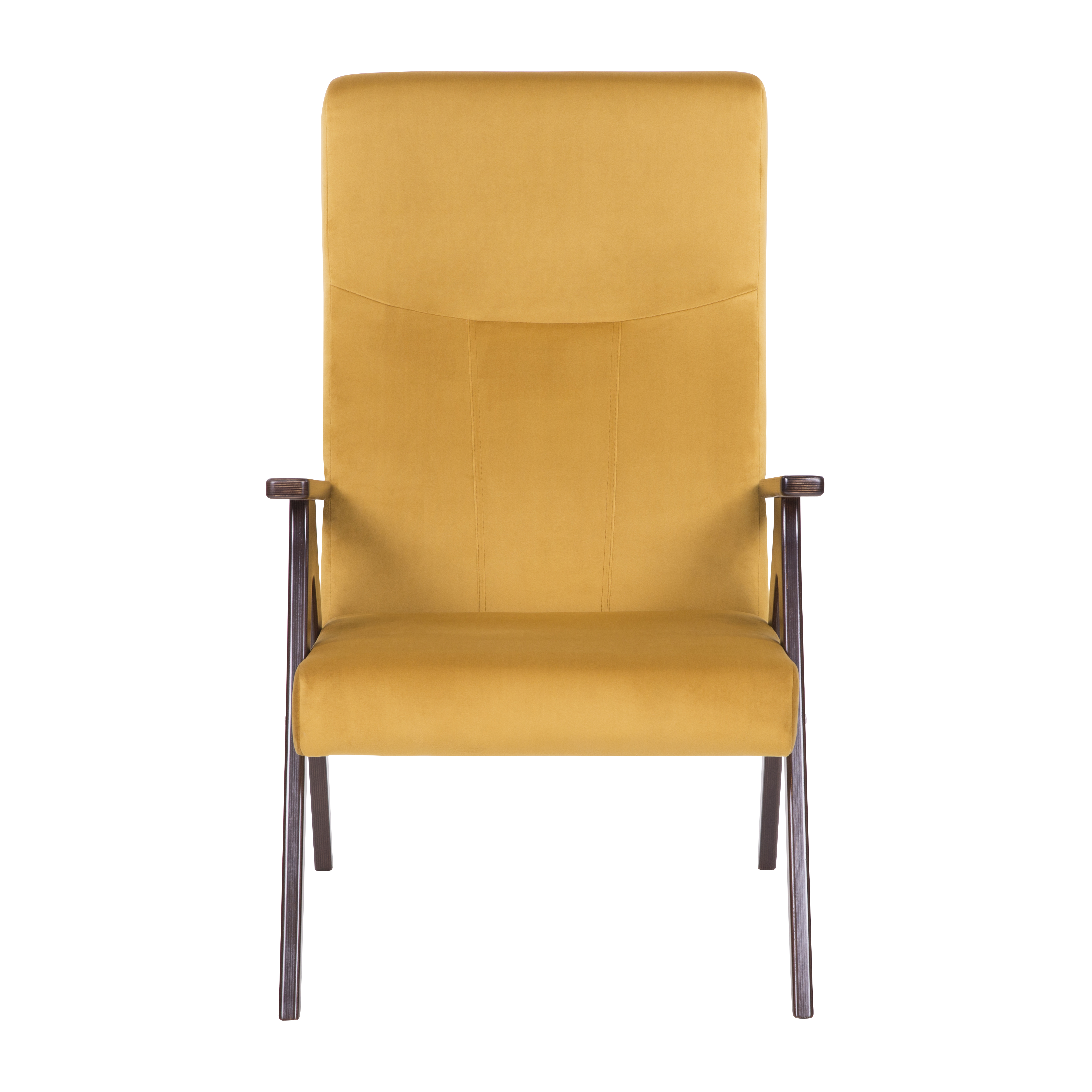 кресло Оскар Охра каркас Орех