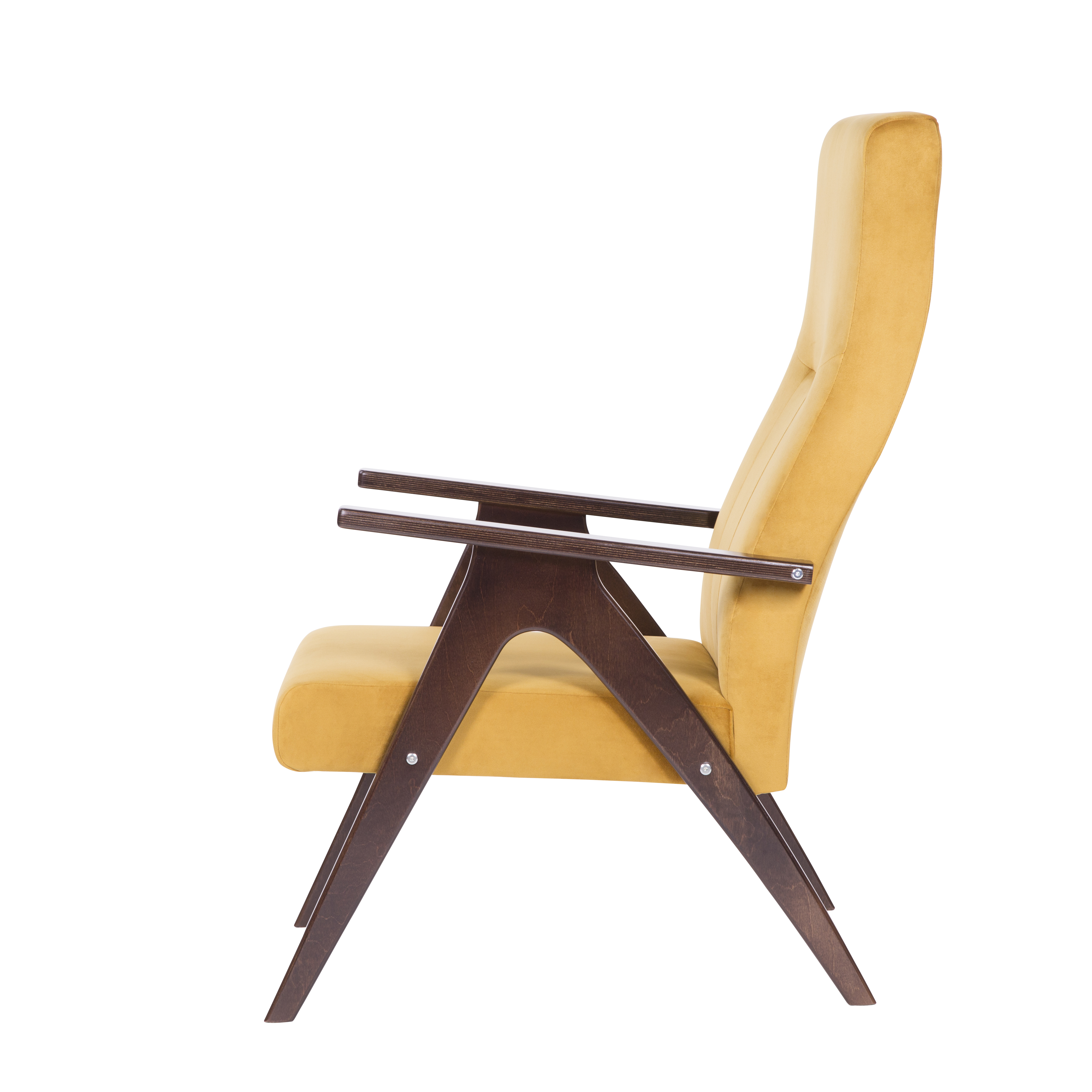 кресло Оскар Охра каркас Орех