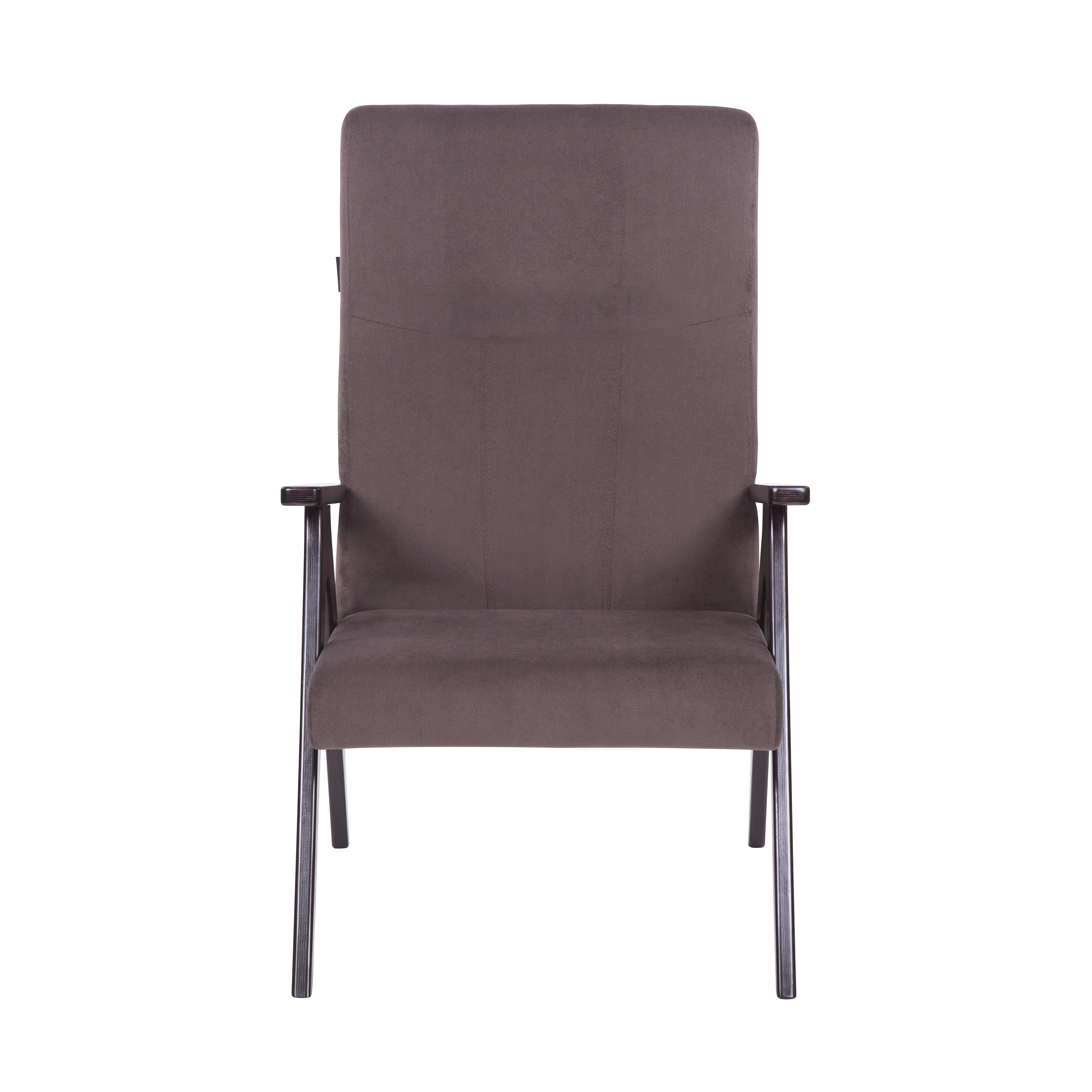 кресло Оскар  Грей браун каркас  Орех