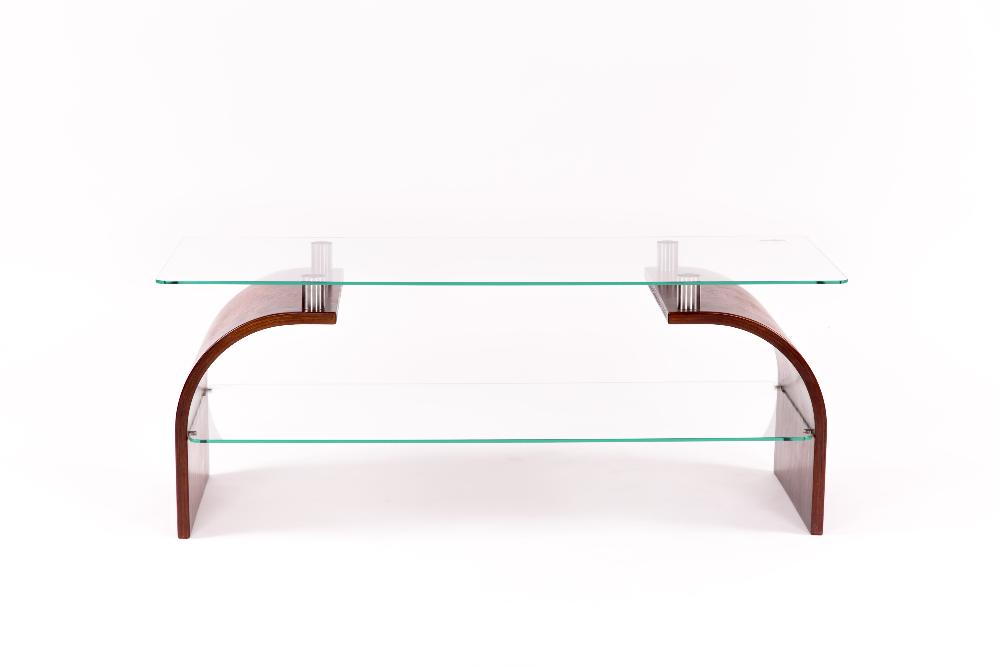 журнальный стол Гурон 2   каркас  Вишня