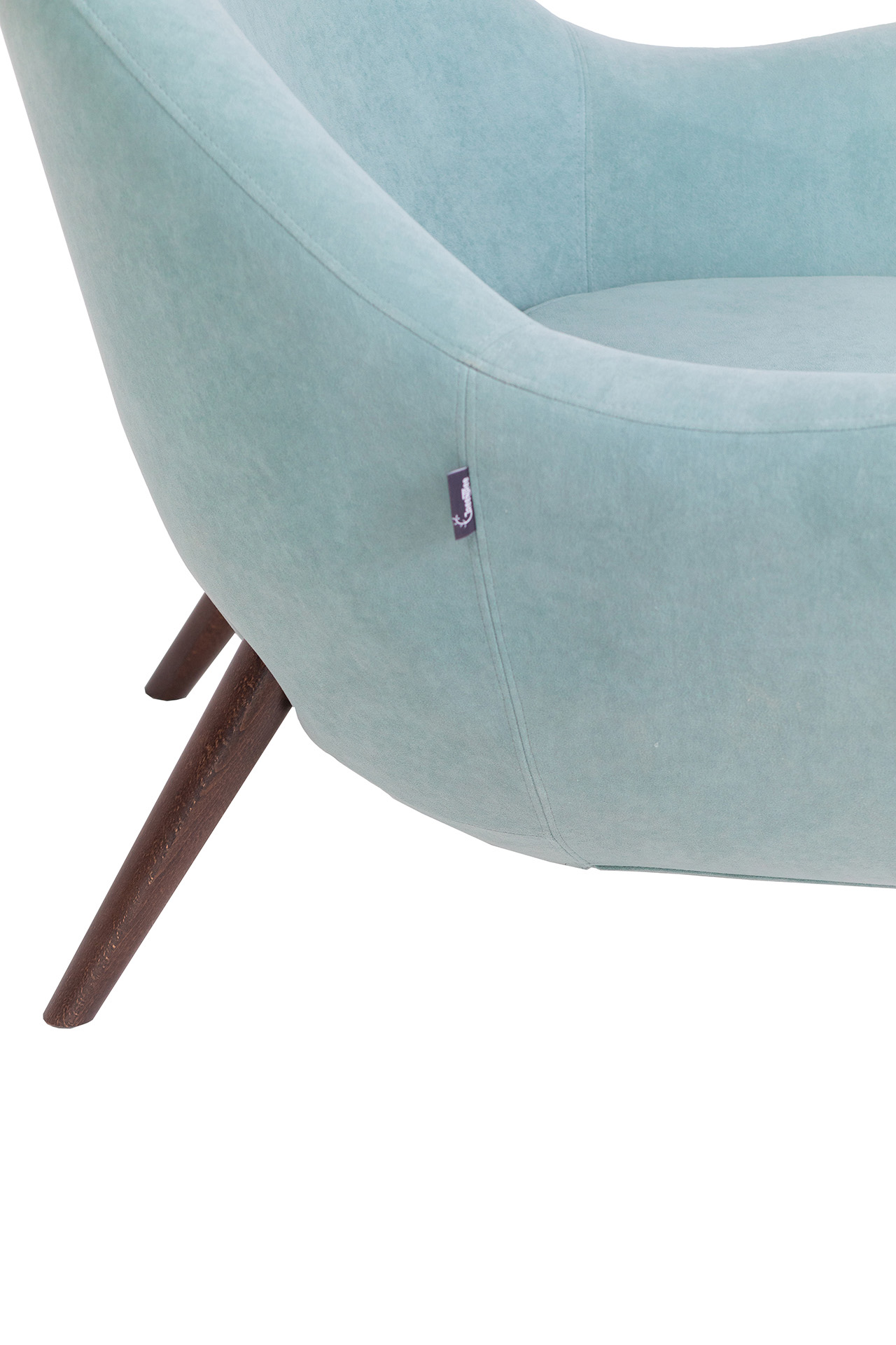 кресло Анхель Минт каркас Орех