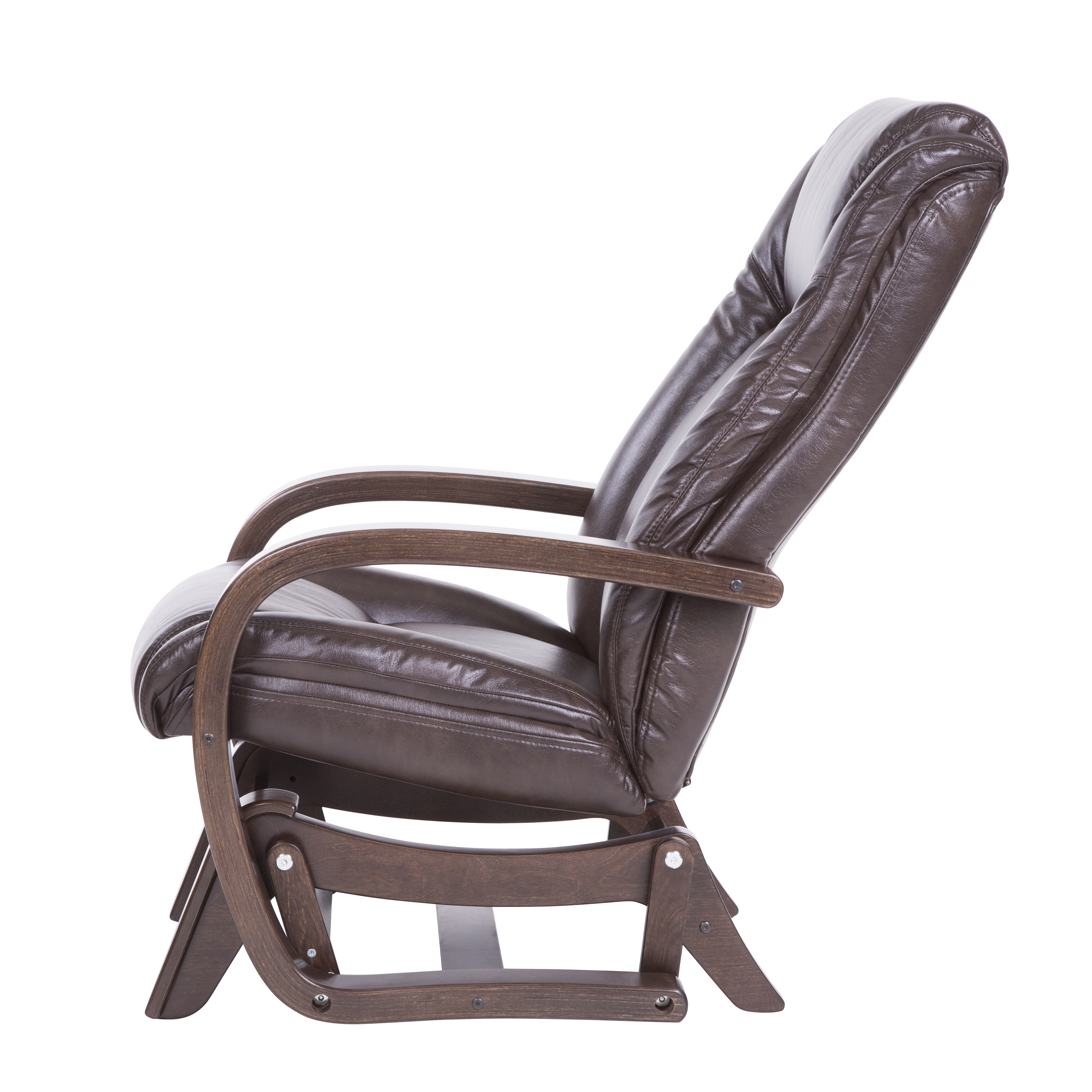 кресло-качалка глайдер Гелиос Мэйджик 20 каркас Орех