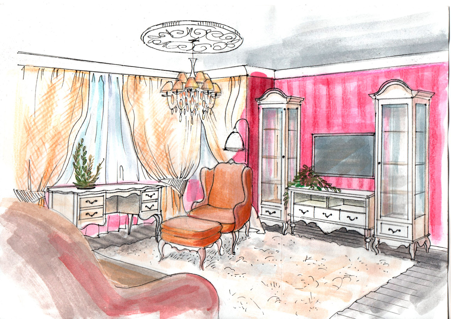 Гостиная Авиньон