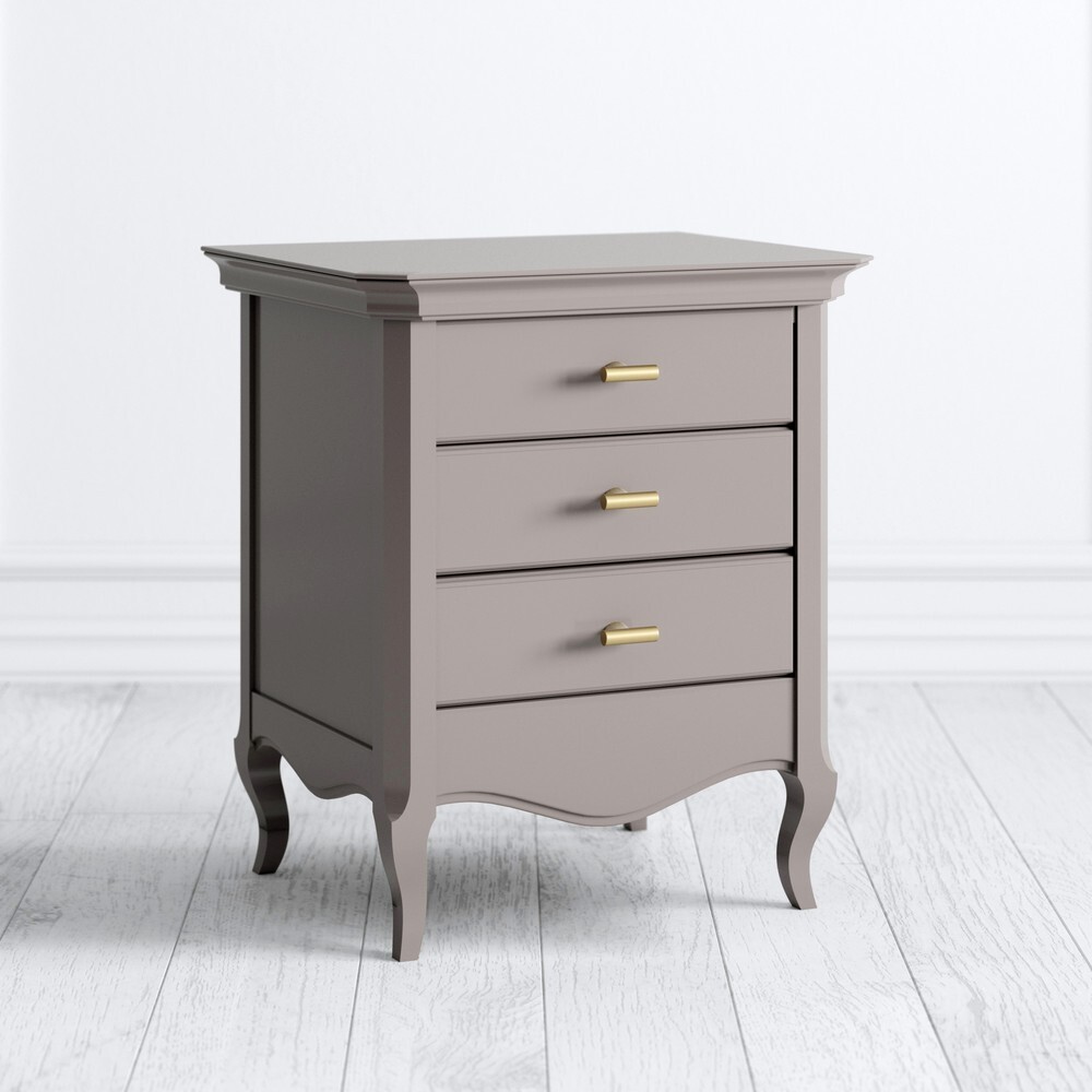 Прикроватная тумба 3 ящика 