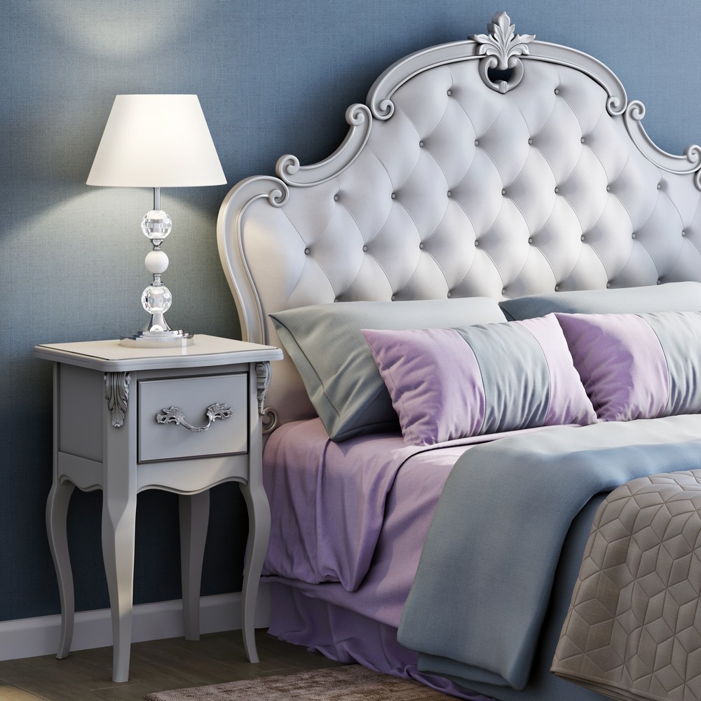 Кровать с мягким изголовьем 180*200 