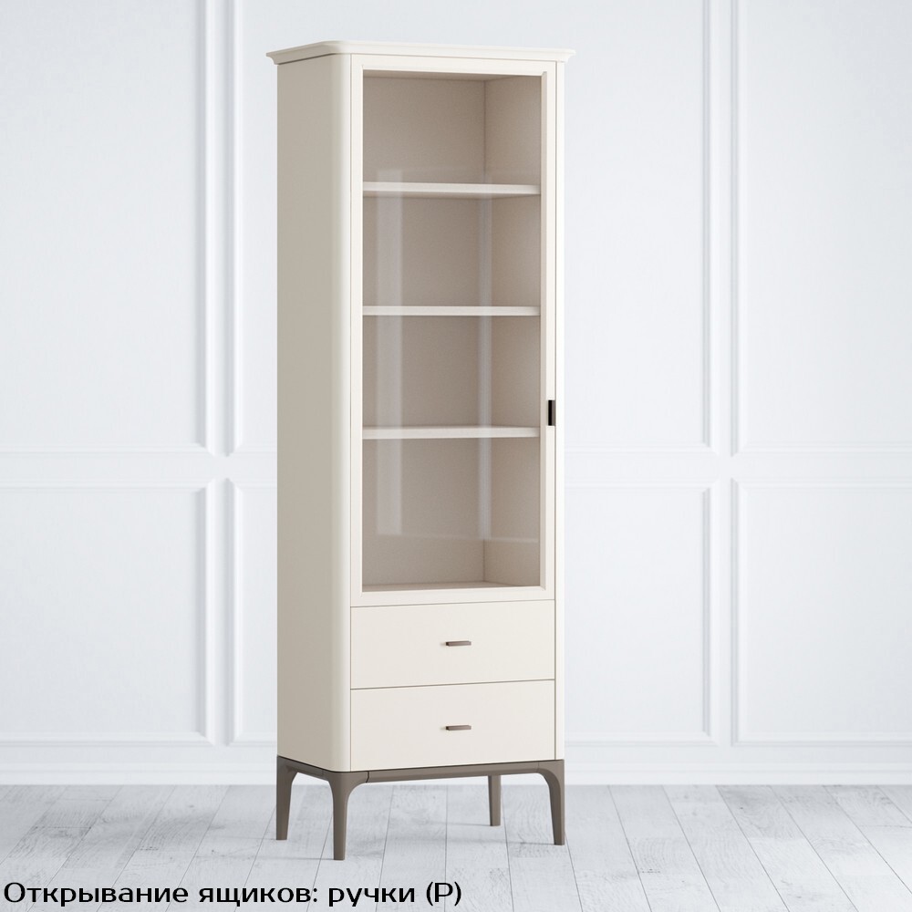 Шкаф книжный малый 2 ящика L 