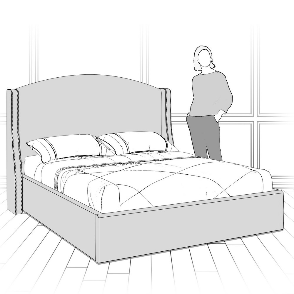 Кровать с подъемным механизмом K10I-1800-N-0589