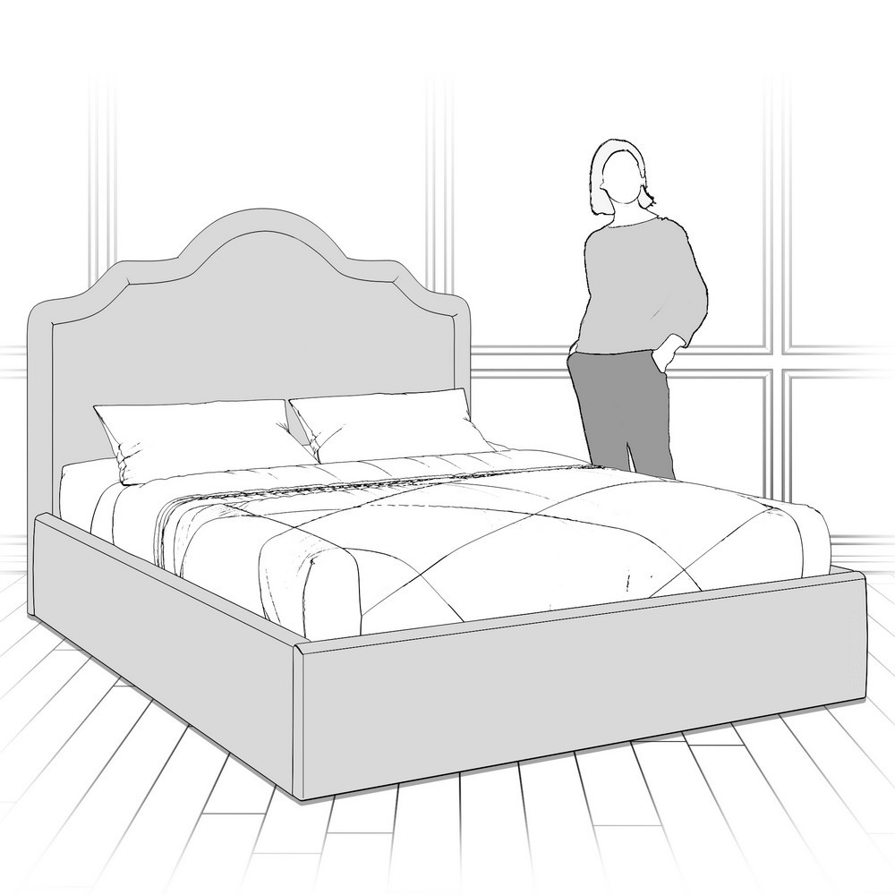 Кровать с подъемным механизмом K05-1600-B15