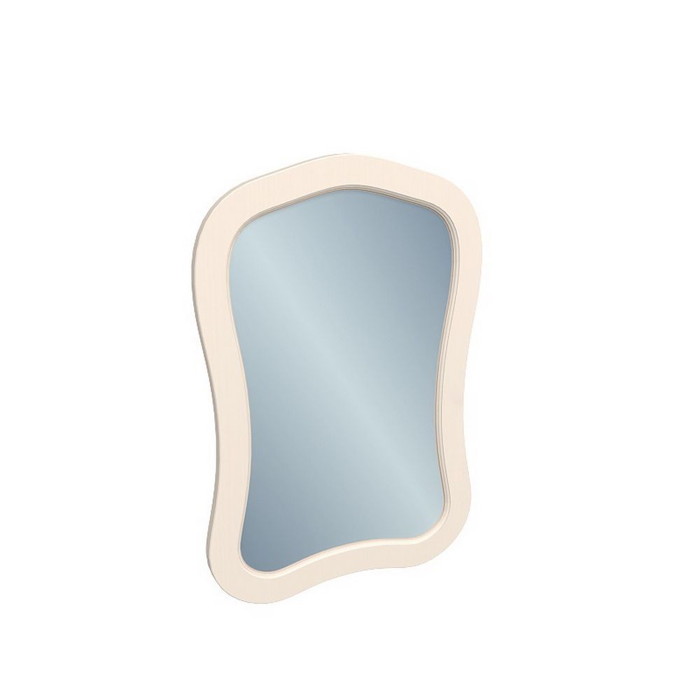 Зеркало бежевое из дерева ЛеБо