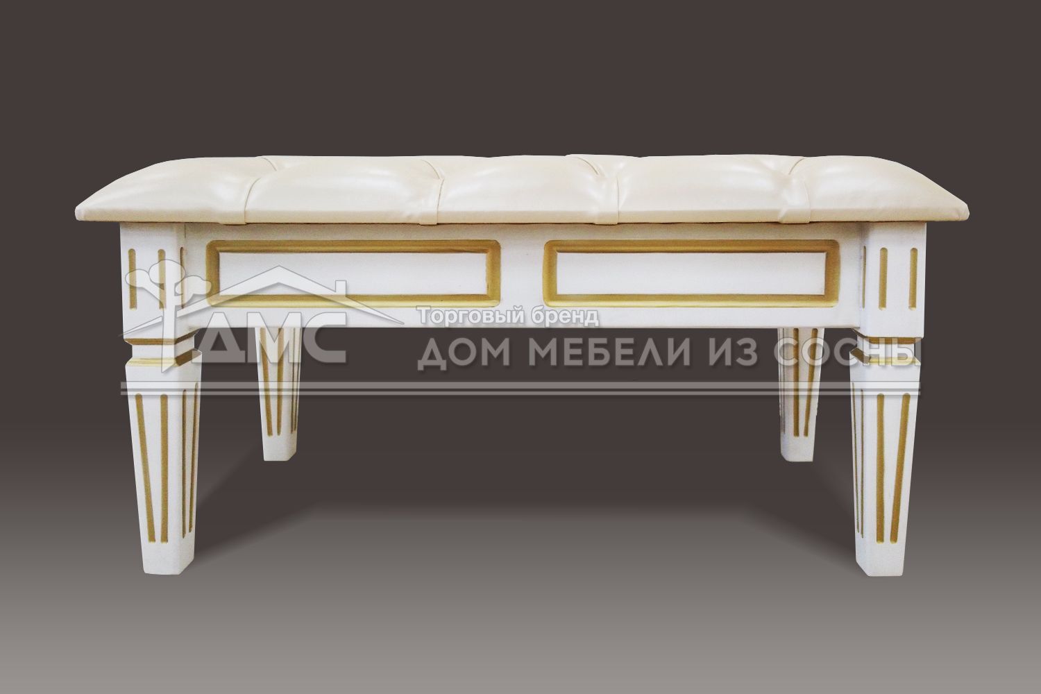 Банкетка с каретной стяжкой