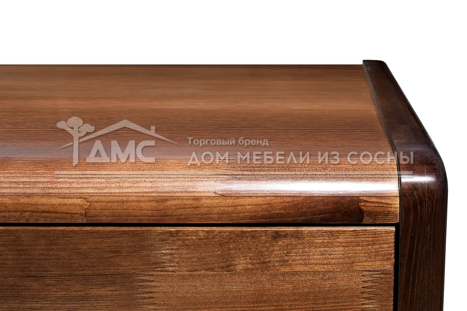 Комод с 6 ящиками массив сосны Бали Люкс