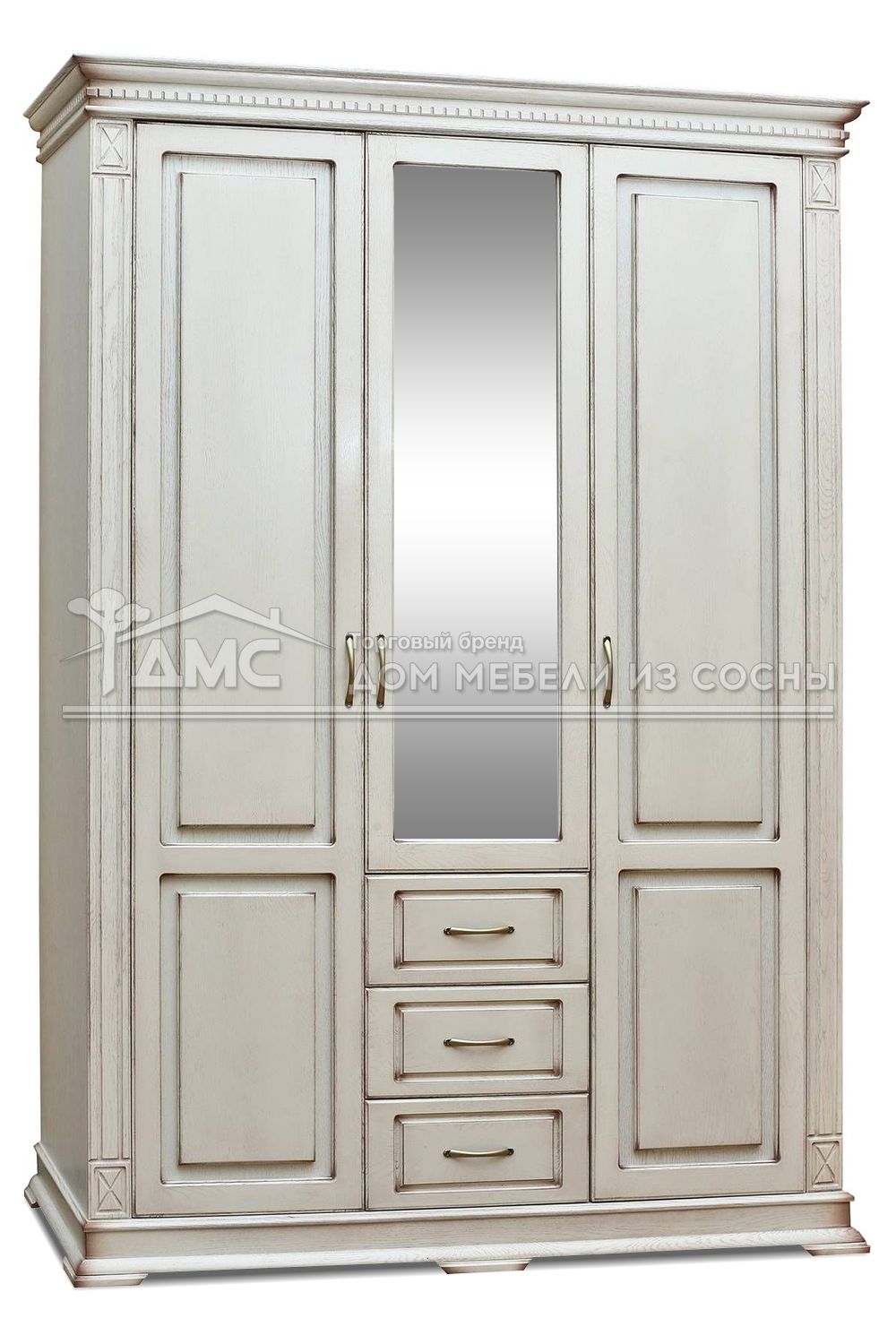 Шкаф 3-х створчатый Флоренция