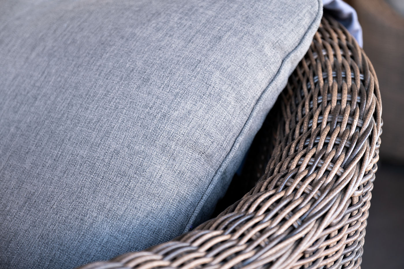 "Копаннини" кресло из искусственного ротанга, цвет коричневый