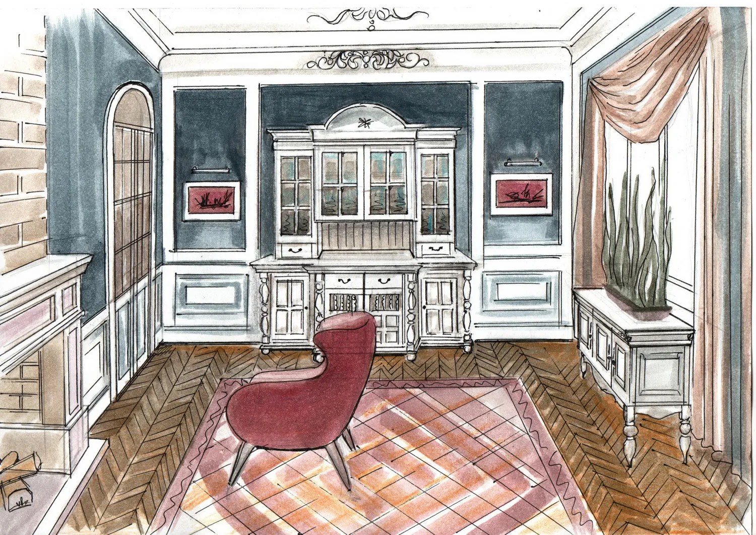 Гостиная Валенсия