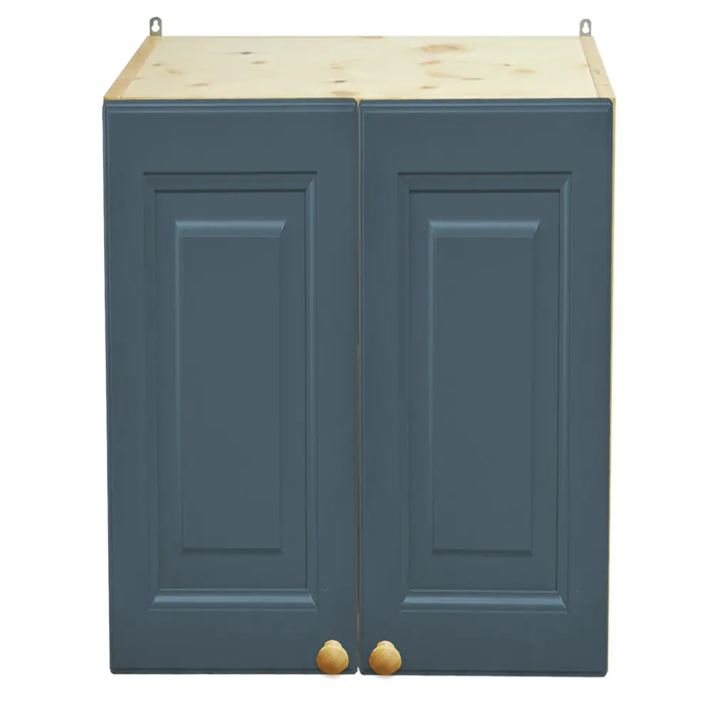 Шкаф массив сосны настенный 2 дверки Весури арт. 260 морин