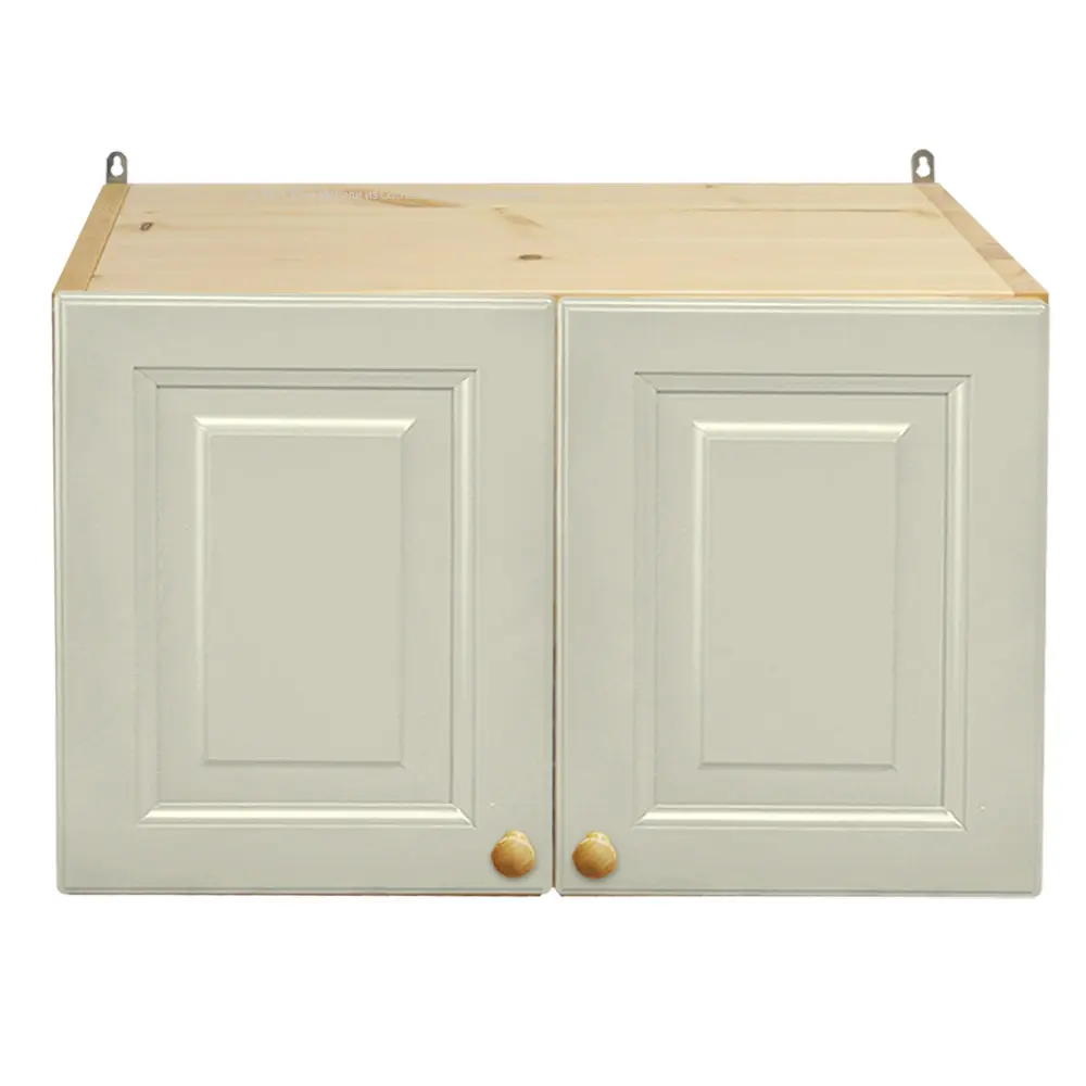 Шкаф настенный 2 дверки над вытяжкой Весури арт. 460 слоновая кость