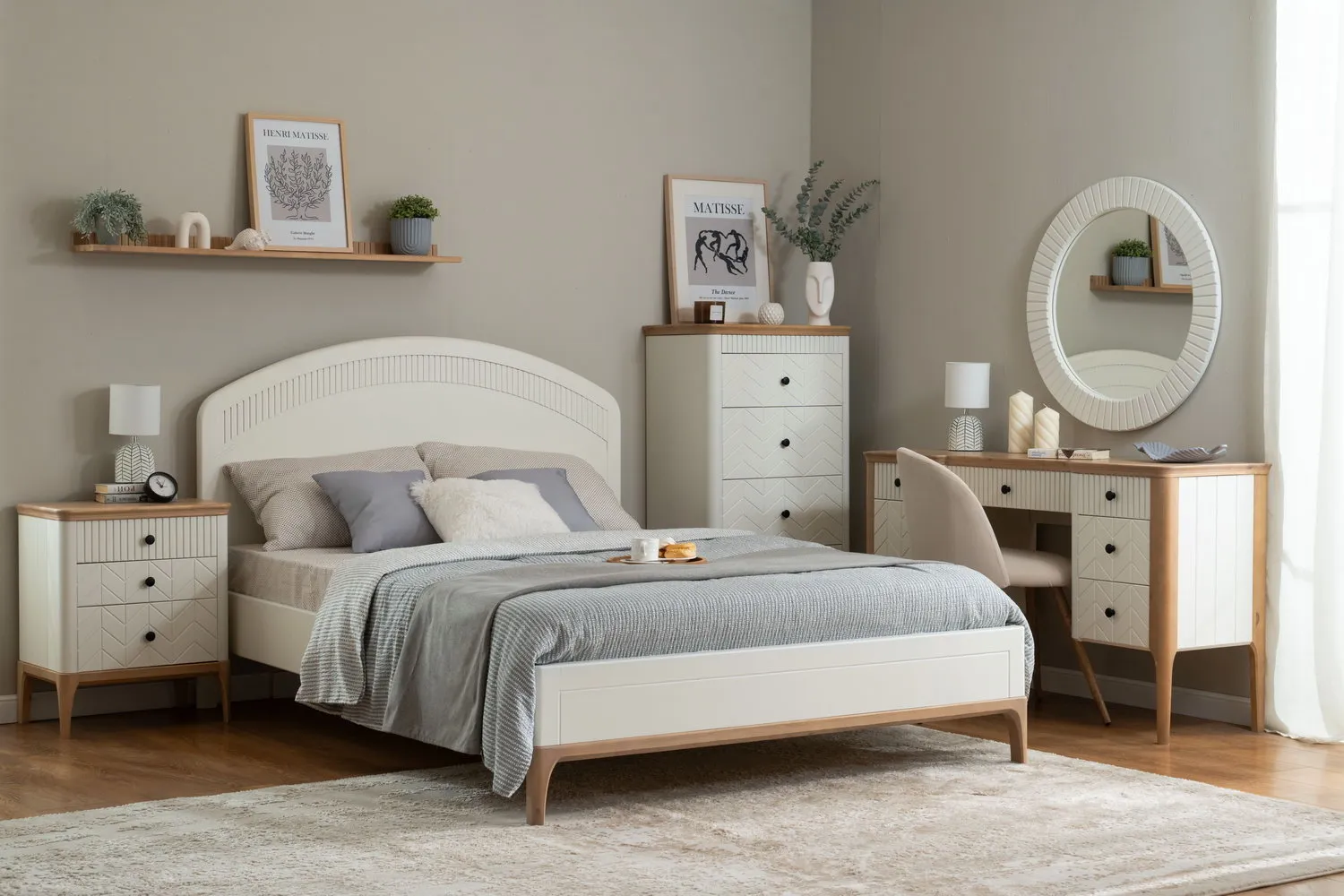   Кровать массив сосны Грета №3 1600х2000  