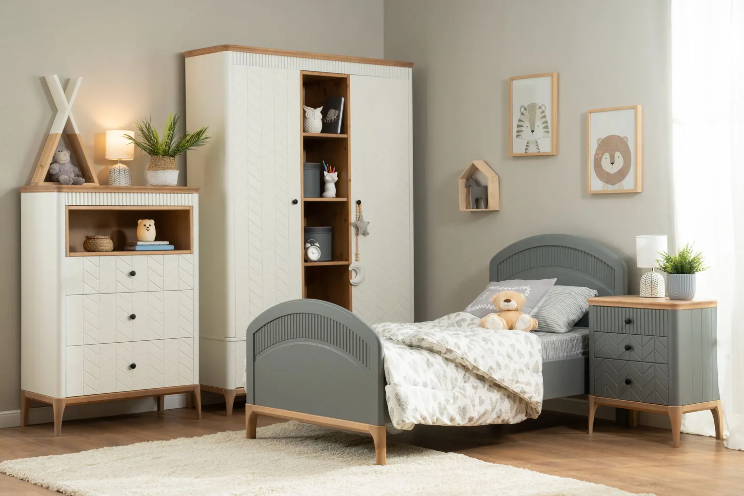   Кровать деревянная Грета №4 800х1800  